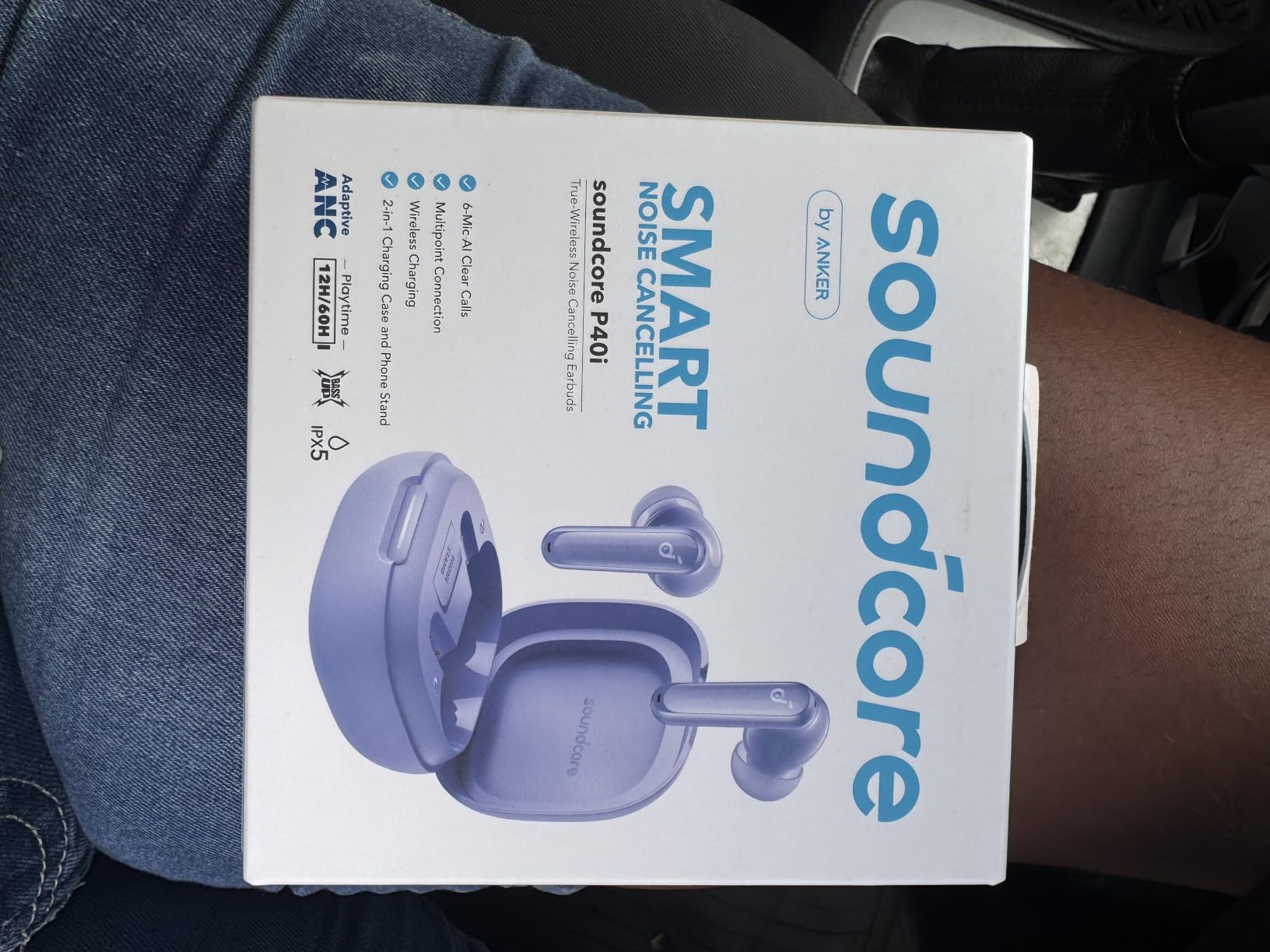Soundcore P40i by Anker Noise Cancelling Earbuds with Adaptive ANC customer photo 2