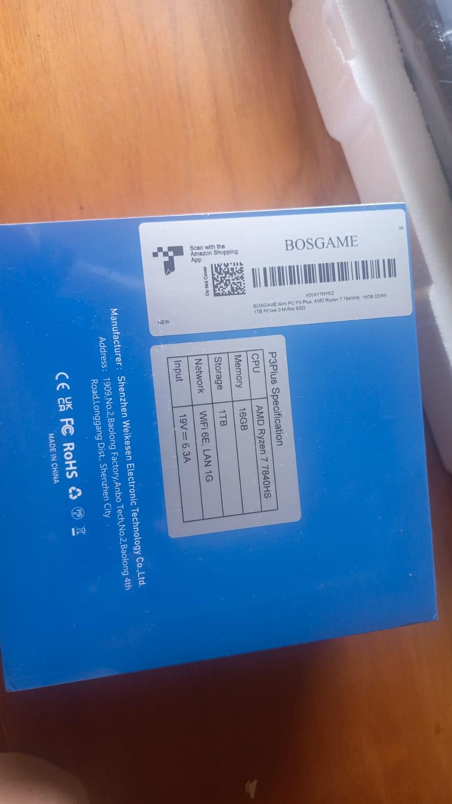 BOSGAME P3 Lite customer photo 2