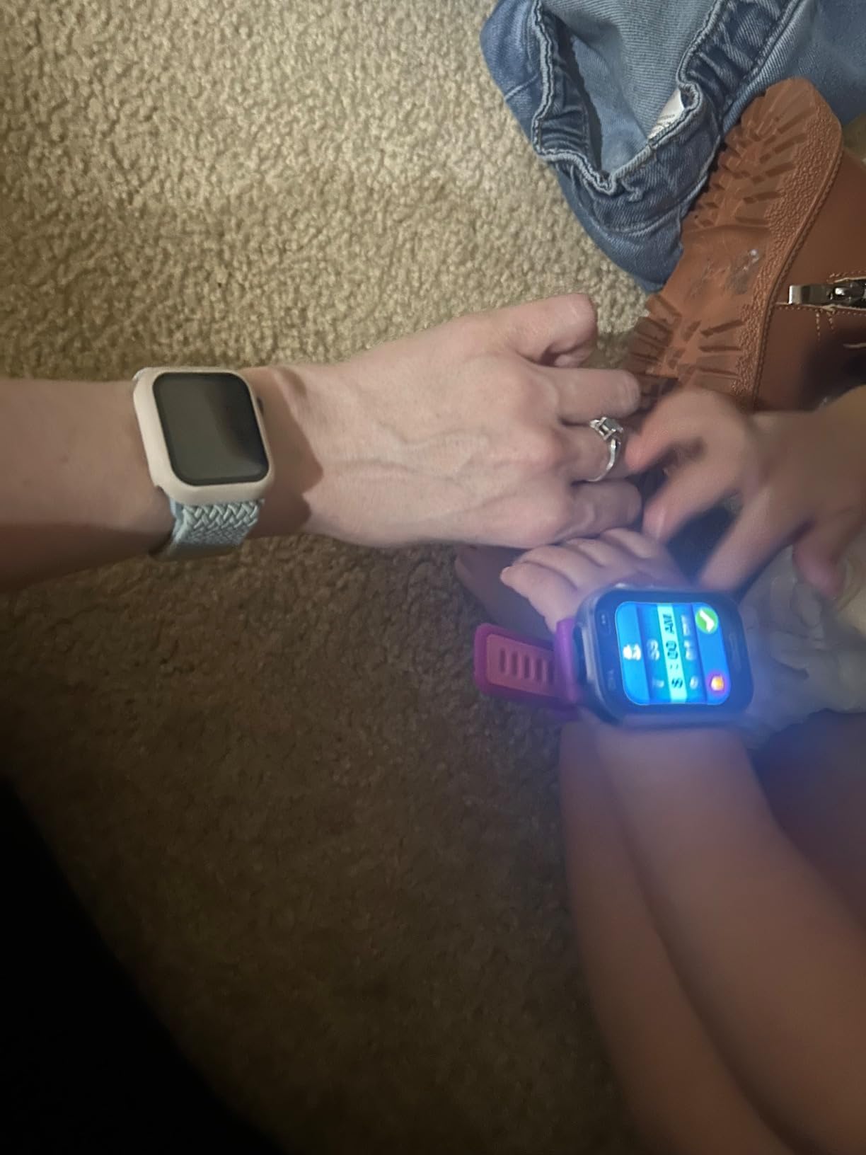 VTech KidiZoom Smartwatch DX4, Blue customer photo 2