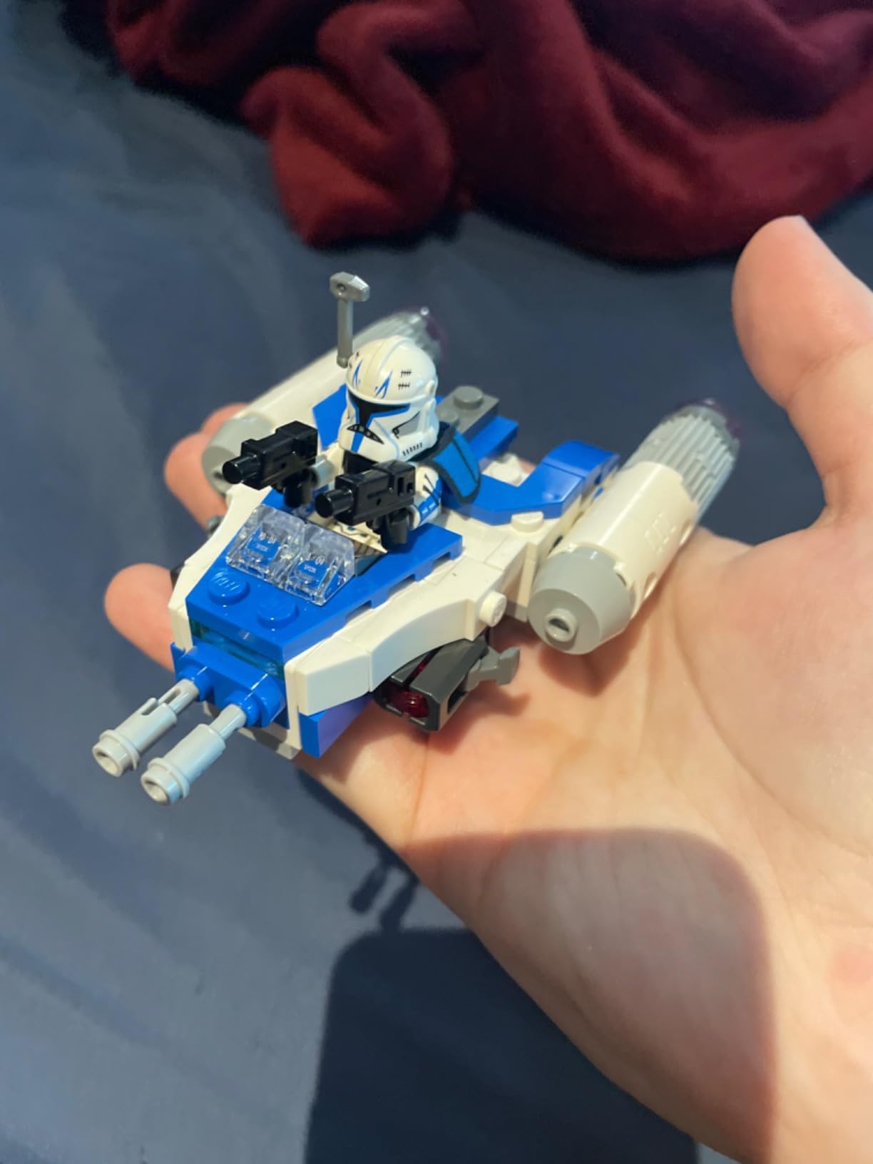 LEGO Star Wars: The Clone Wars Captain Rex Y-Wing Microfighter Building Set, Collectible Star Wars Y-Wing Toy for Kids with Captain Rex Minifigure, Gift for Boys & Girls Ages 6 and Up, 75391 customer photo 1