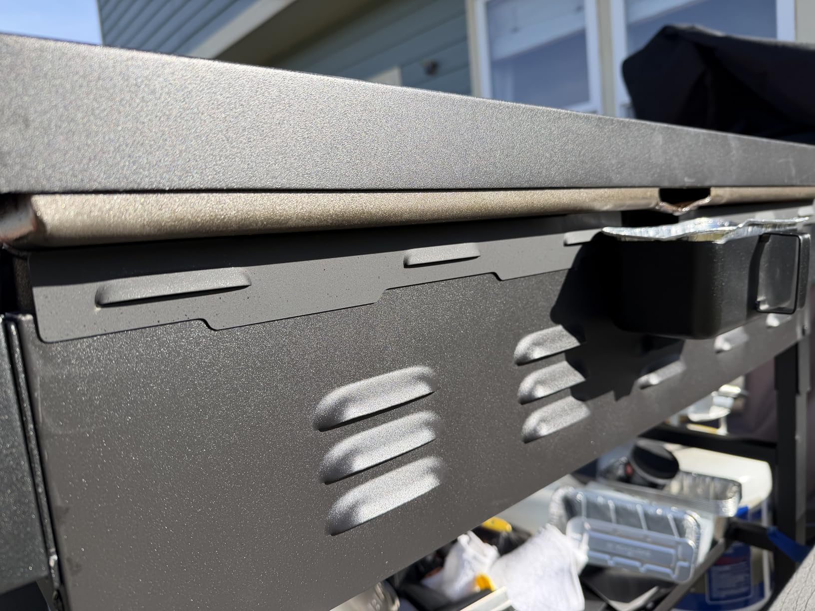 Koutemie Magnetic Wind Screen of Blackstone Wind Guards 36 Inch, 4 Pcs customer photo 1