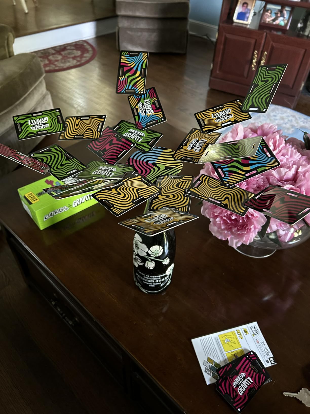 Big Potato Cards vs Gravity Pro: Ultimate Stacking & Balancing Travel Game | Waterproof Card Game for Camping, Vacations & Family Fun | 2-8 Players customer photo 2