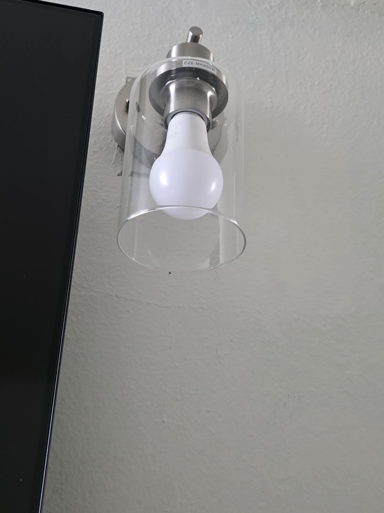BUTHY Black Wall Sconce Light, Modern LED Wall Light Indoor Fixtures customer photo 1