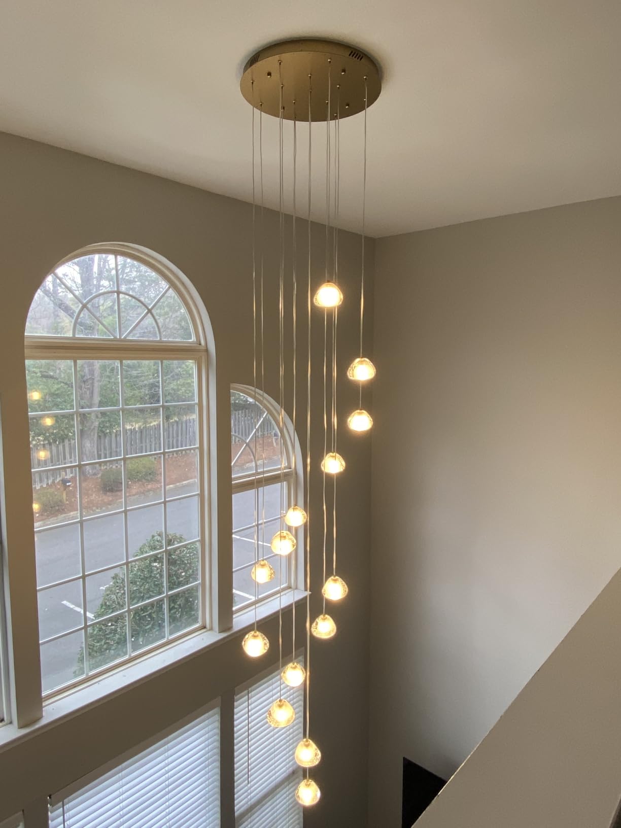 Modern Crystal Chandelier for Staircase 118