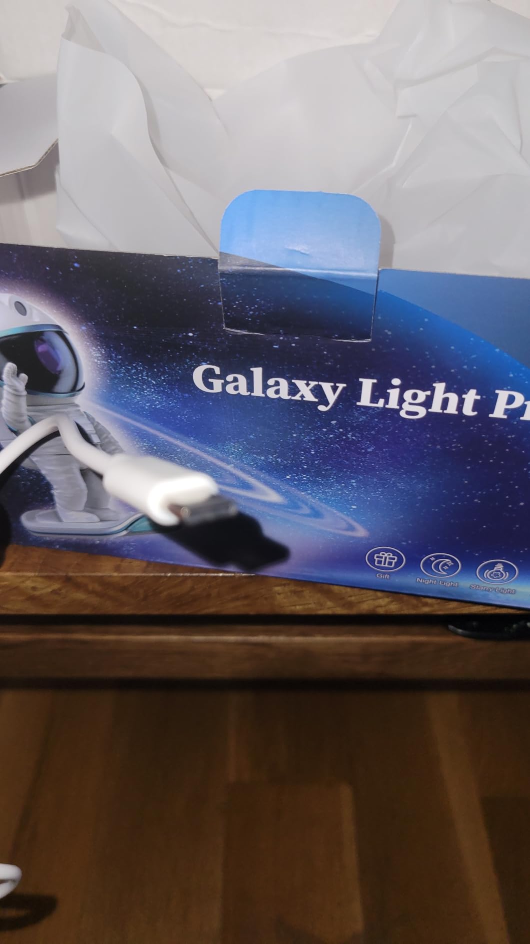 Astronaut Galaxy Projector, Star Night Light for Kids Bedroom customer photo 1
