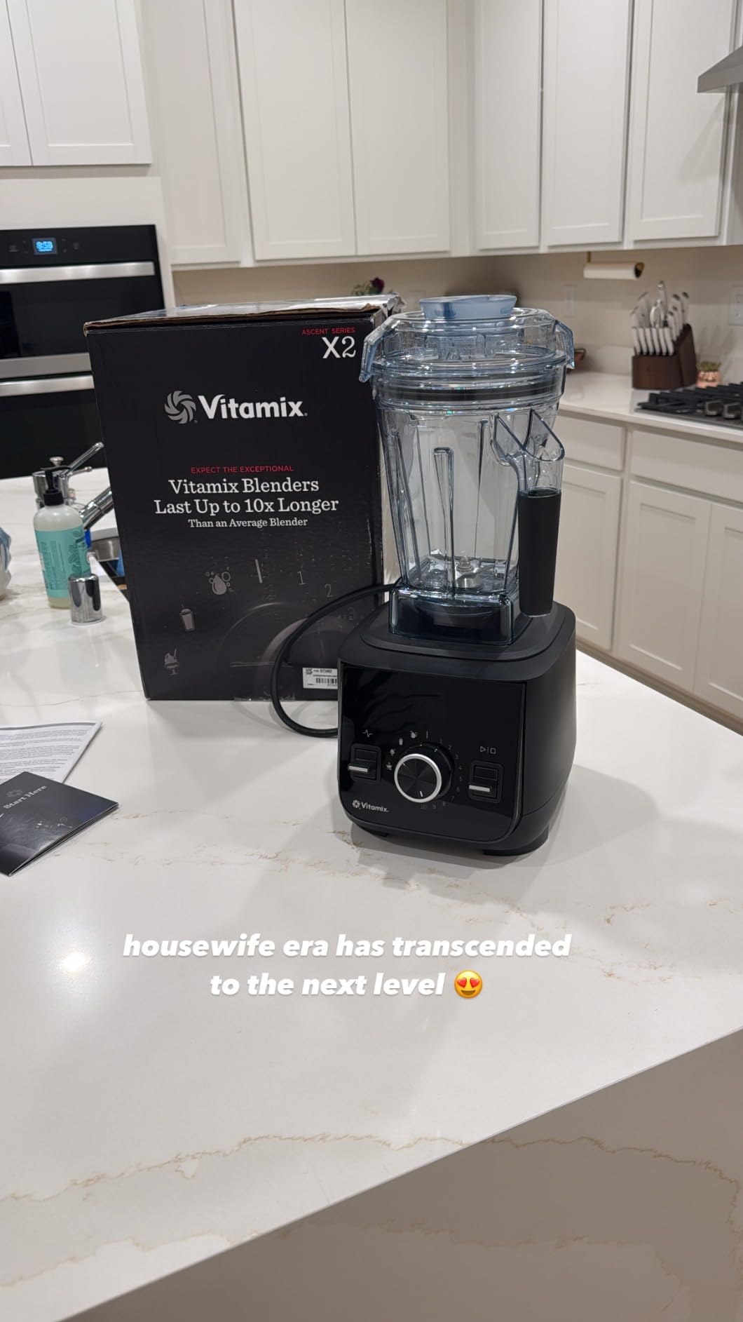 Vitamix Ascent X2 Professional-Grade Blender, 3 Programs, Shadow Black customer photo 2