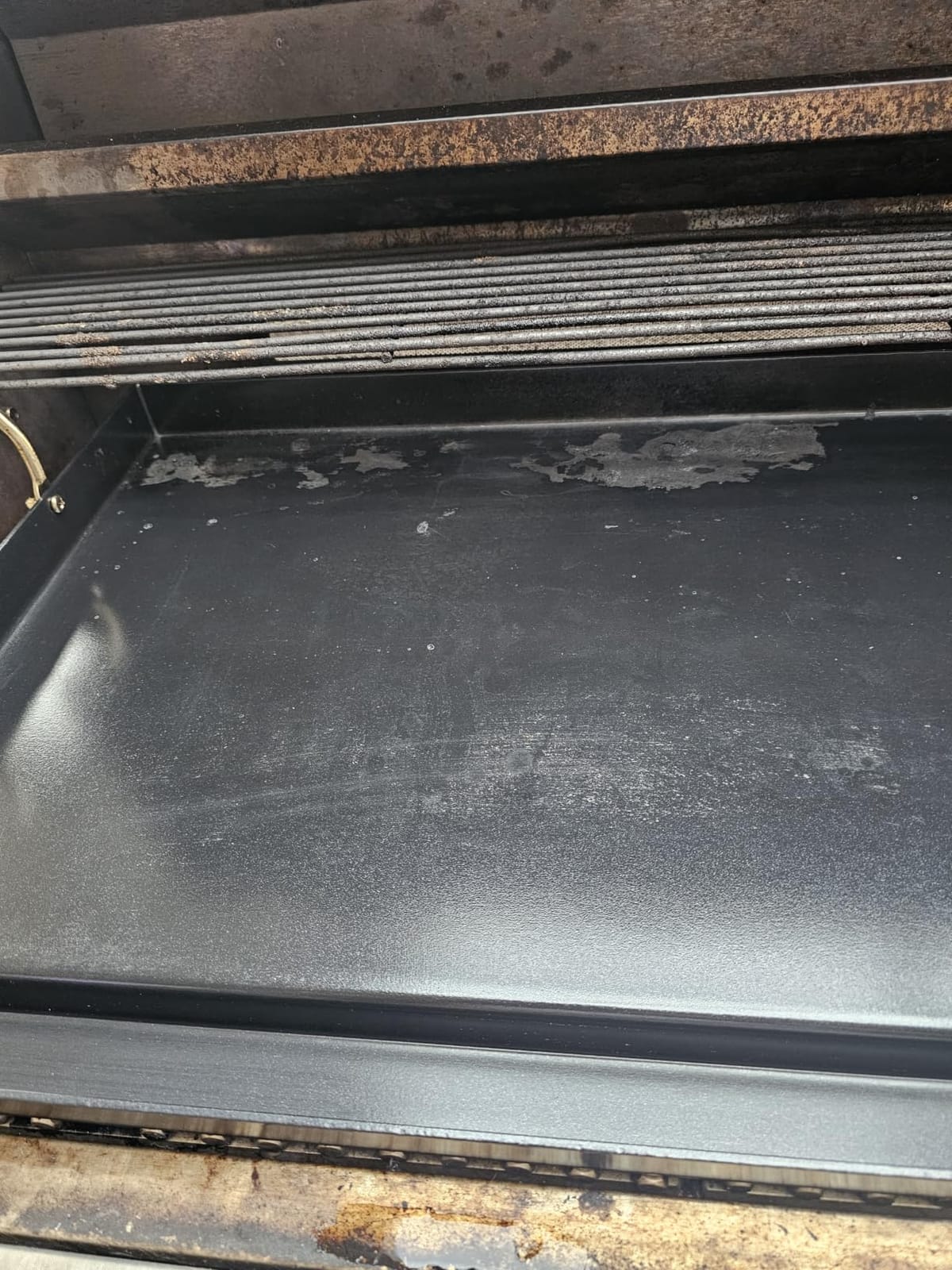QuliMetal 23 x 16 Inch Cast Iron Griddle for Gas Grills and Stove Tops customer photo 2