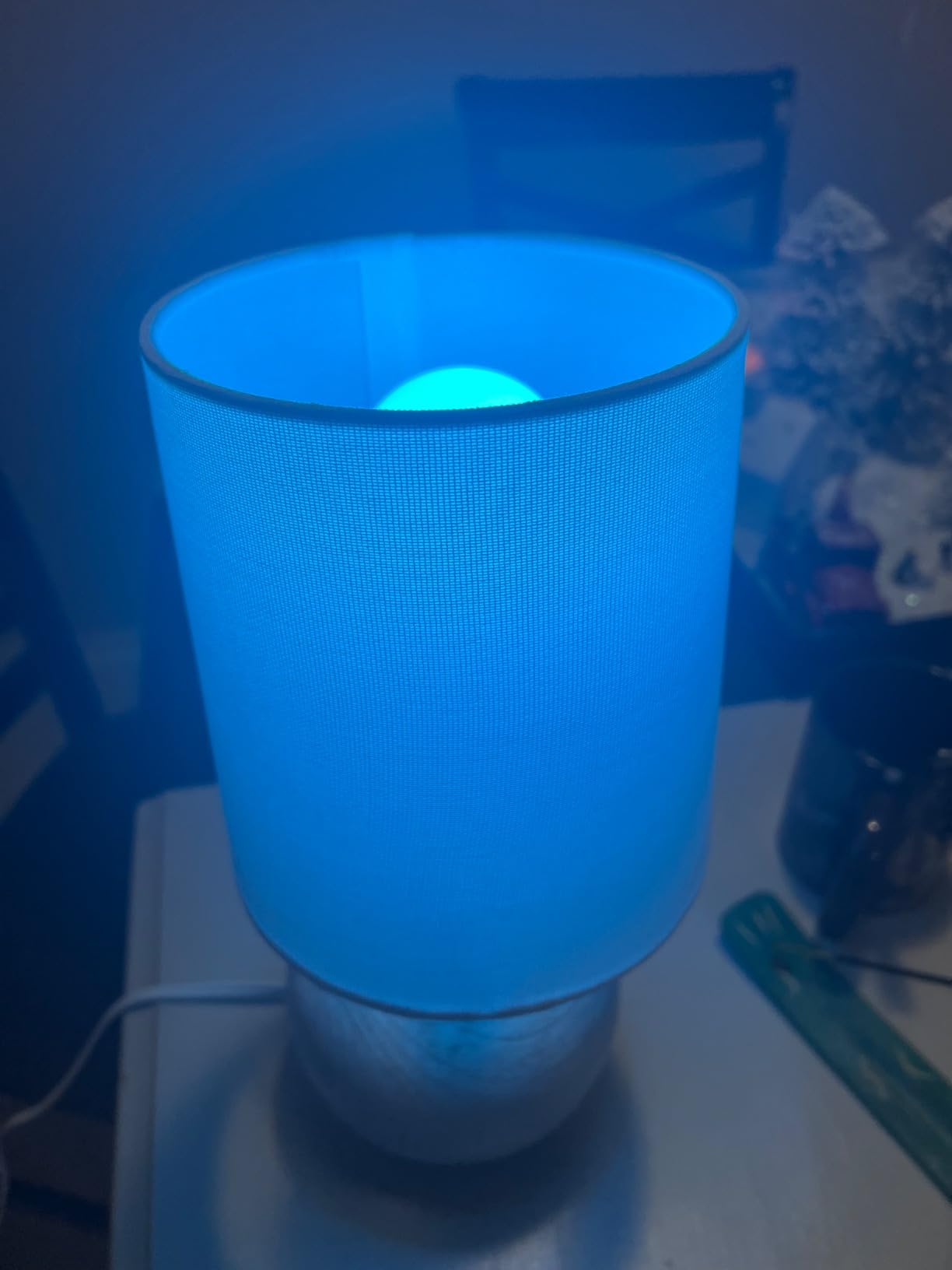Echo Dot with Amazon Basics Smart Color Bulb customer photo 1