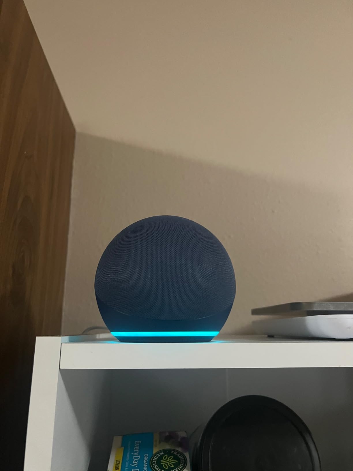 Echo Dot with Amazon Basics Smart Color Bulb customer photo 2