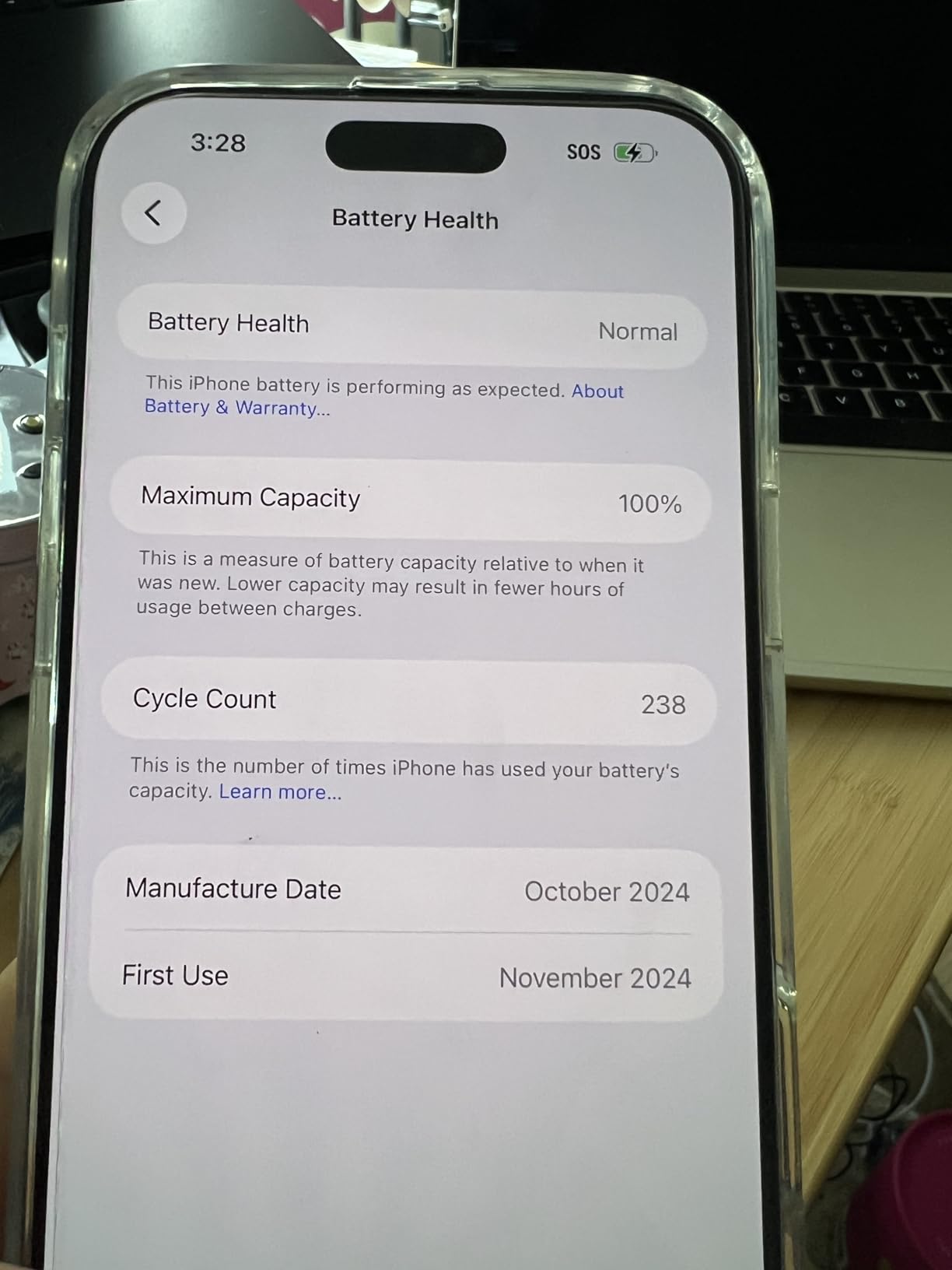 iPhone 16 Pro Max customer photo 1
