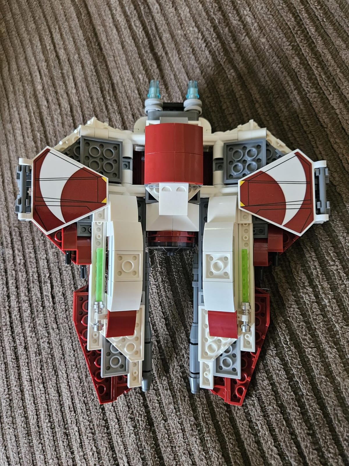 LEGO Star Wars: The Clone Wars Ahsoka's Jedi Interceptor Spaceship Building Toy - Kids Star Wars Toy for Boys and Girls, Ages 8+ - Gift Idea for Birthdays - 75401 customer photo 1