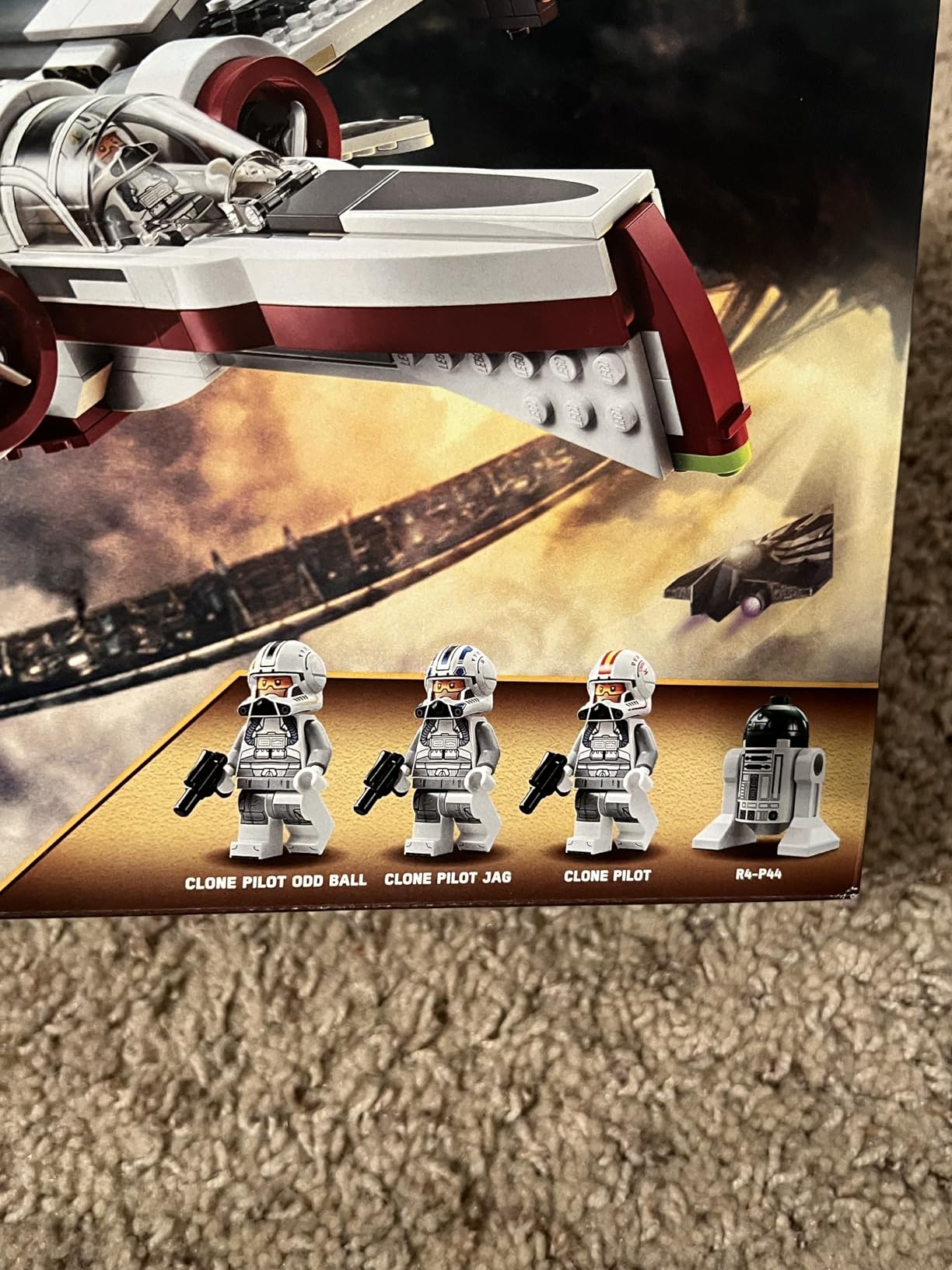 LEGO Star Wars: Revenge of the Sith ARC-170 Starfighter Spaceship Building Toy - Kids Star Wars Toy for Boys and Girls, Ages 9+ - Gift Idea for Birthdays - 75402 customer photo 2