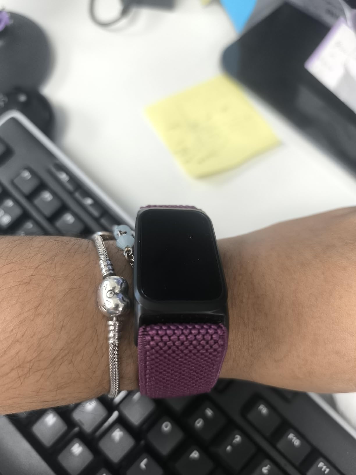 XIAOMI Smart Band Active Global Version 1.47'' Display 18-Day Battery Life Modes All-Day Health and Fitness Monitoring 5ATM (9 Active Black) customer photo 1