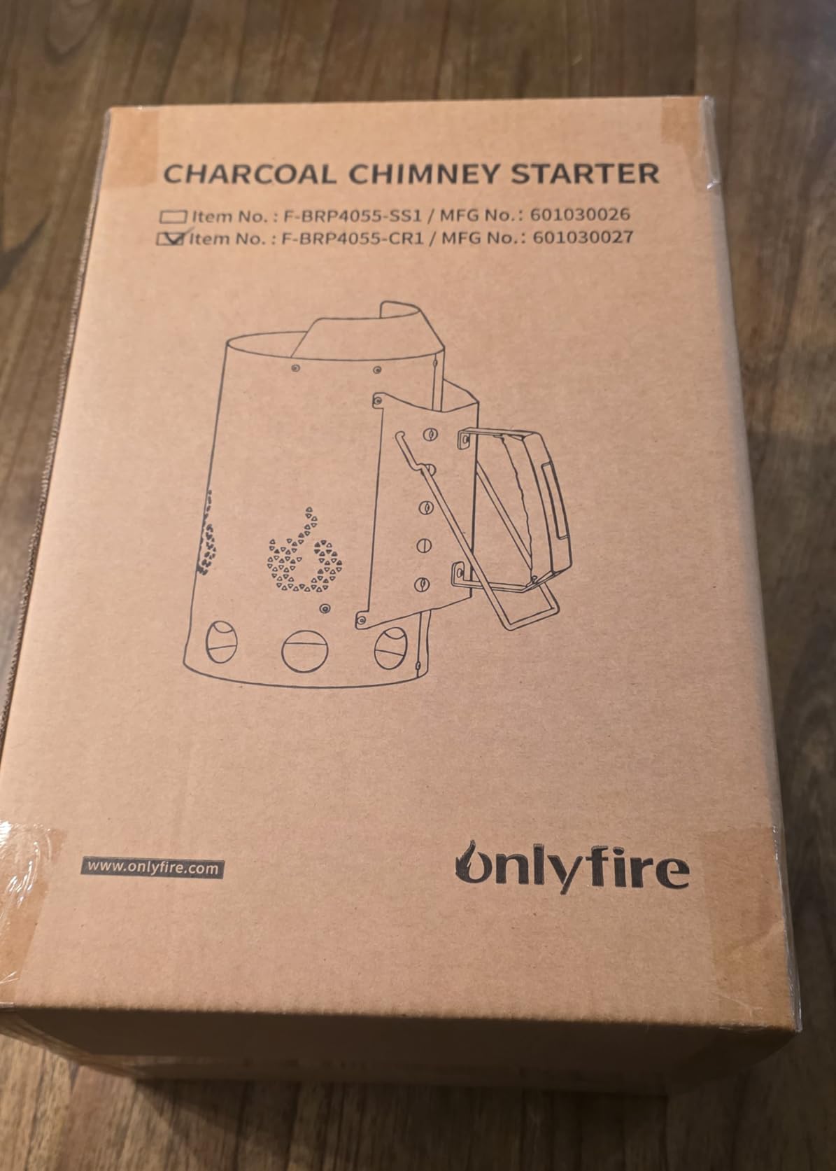 onlyfire Heavy Duty Deluxe Stainless Steel Charcoal Chimney Starter customer photo 1