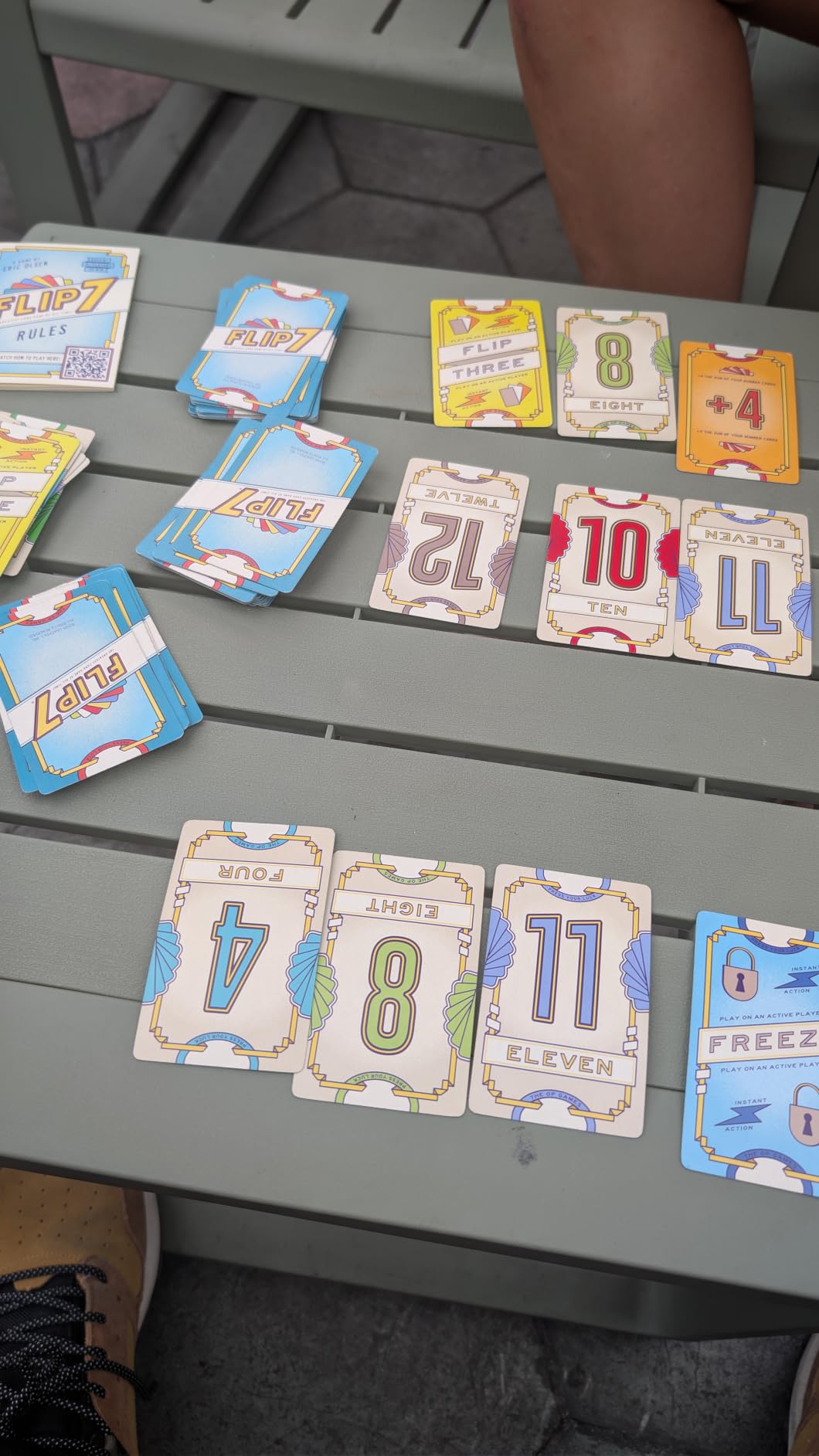 USAOPOLY Flip 7 Card Game, The Ultimate Blend of Press Your Luck Strategy customer photo 2