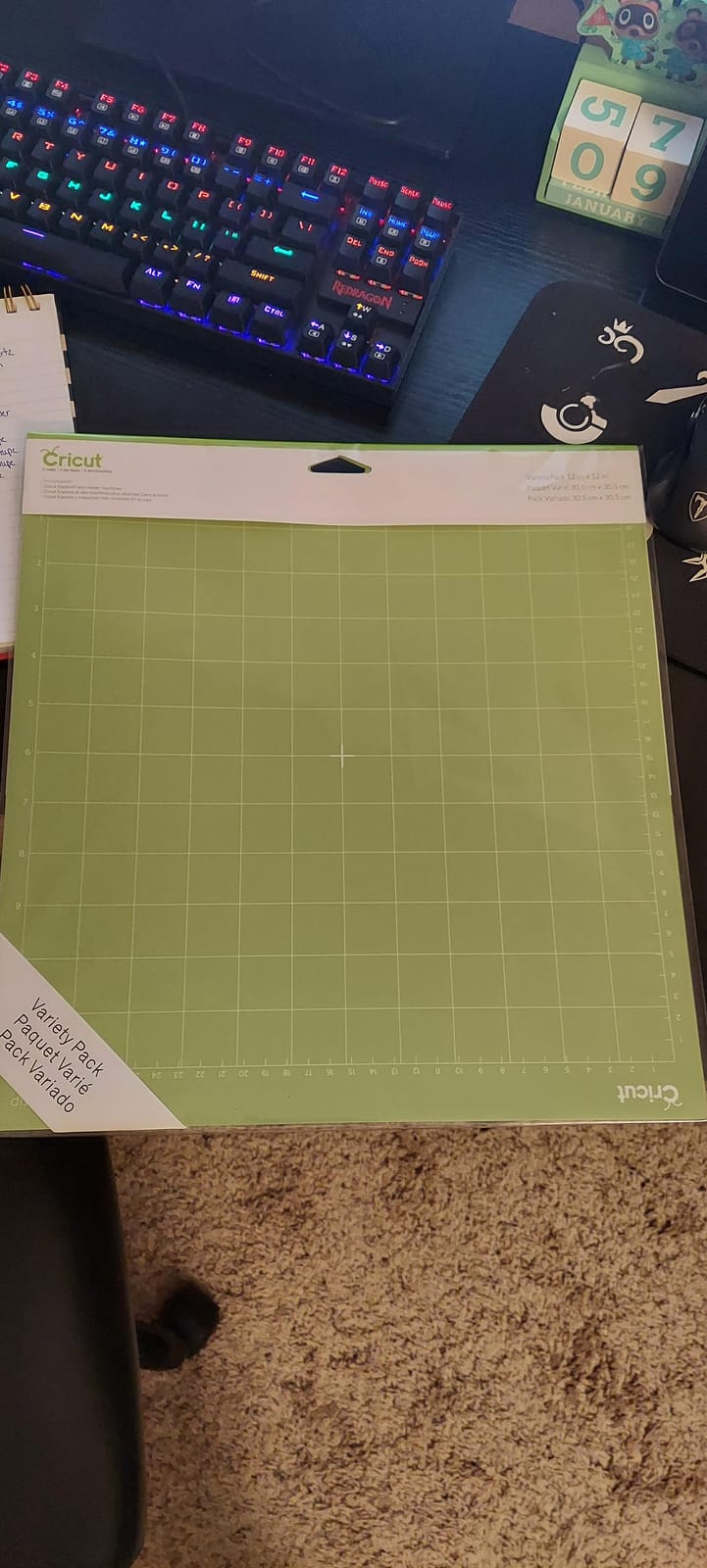 Cricut Cutting Mat Variety Pack (4 Count, 12in x 12in) customer photo 1