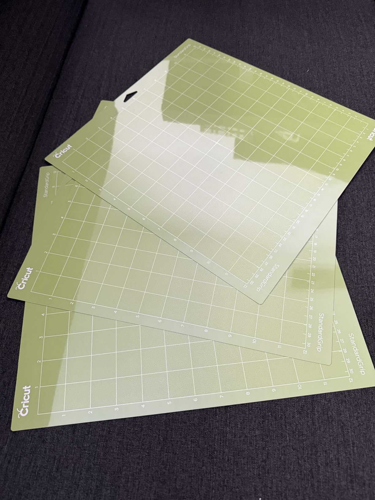 Cricut StandardGrip Cutting Mat Pack (6 Count, 12in x 12in) customer photo 1