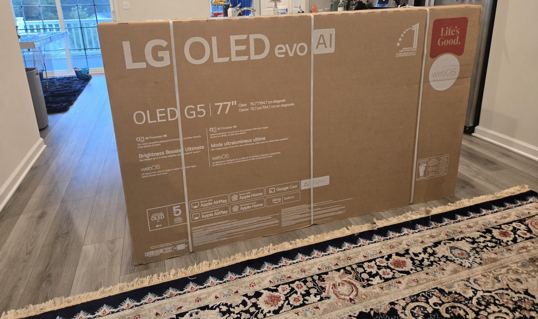 LG OLED55G5WUA 55-inch G5 customer photo 2