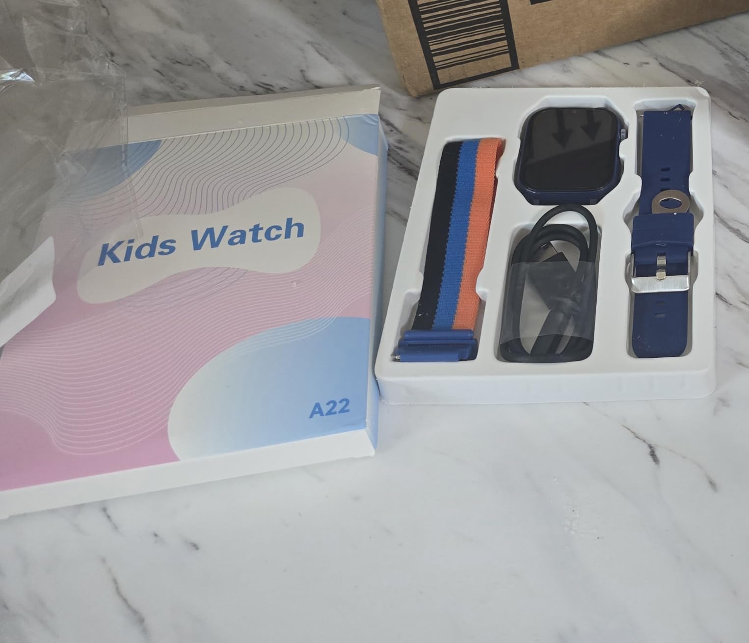 4G Kids Smart Watch Phone GPS, Smartwatch for Boys Girls Ages 4-12 Years with Video Call Chat Class Mode SOS Camera Alarm Games Parental App Touch Watch Gifts for Children (Includes SIM Card) Pink customer photo 1