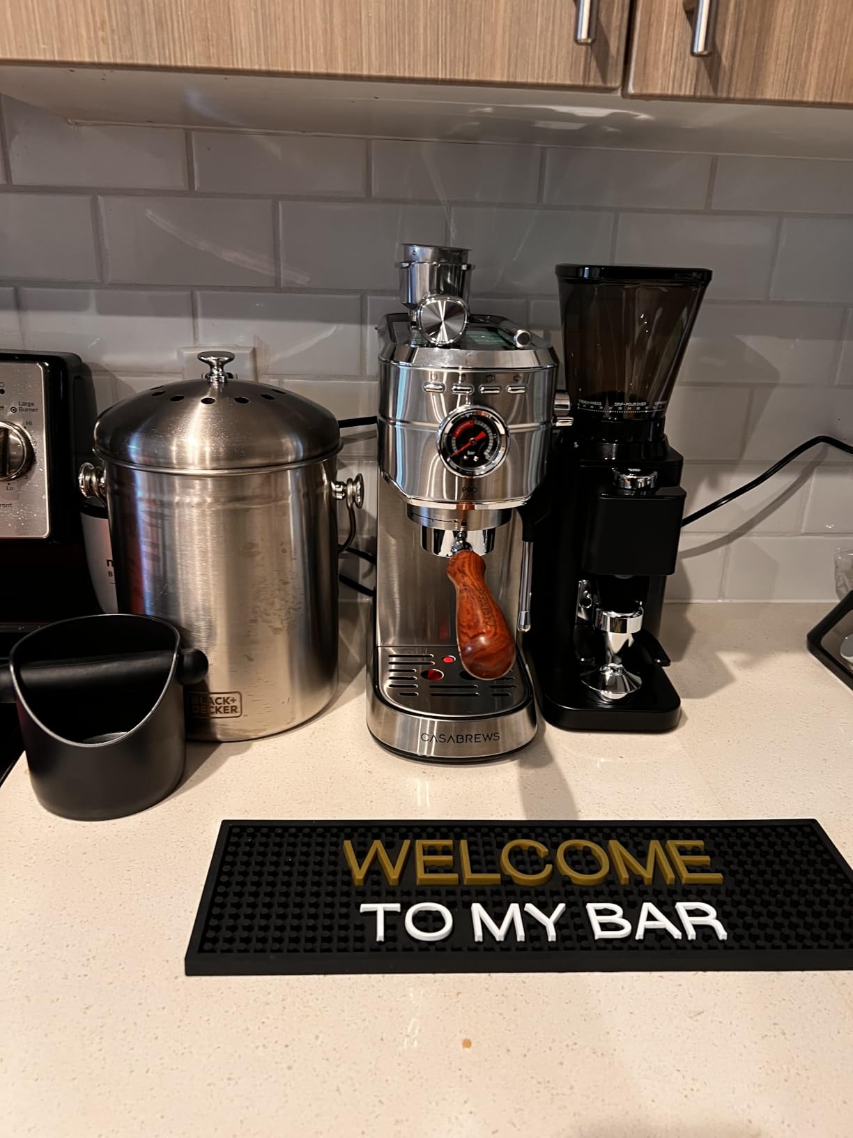 CASABREWS 5418 PRO Espresso Machine with Fast Heating System and Steam Wand customer photo 1