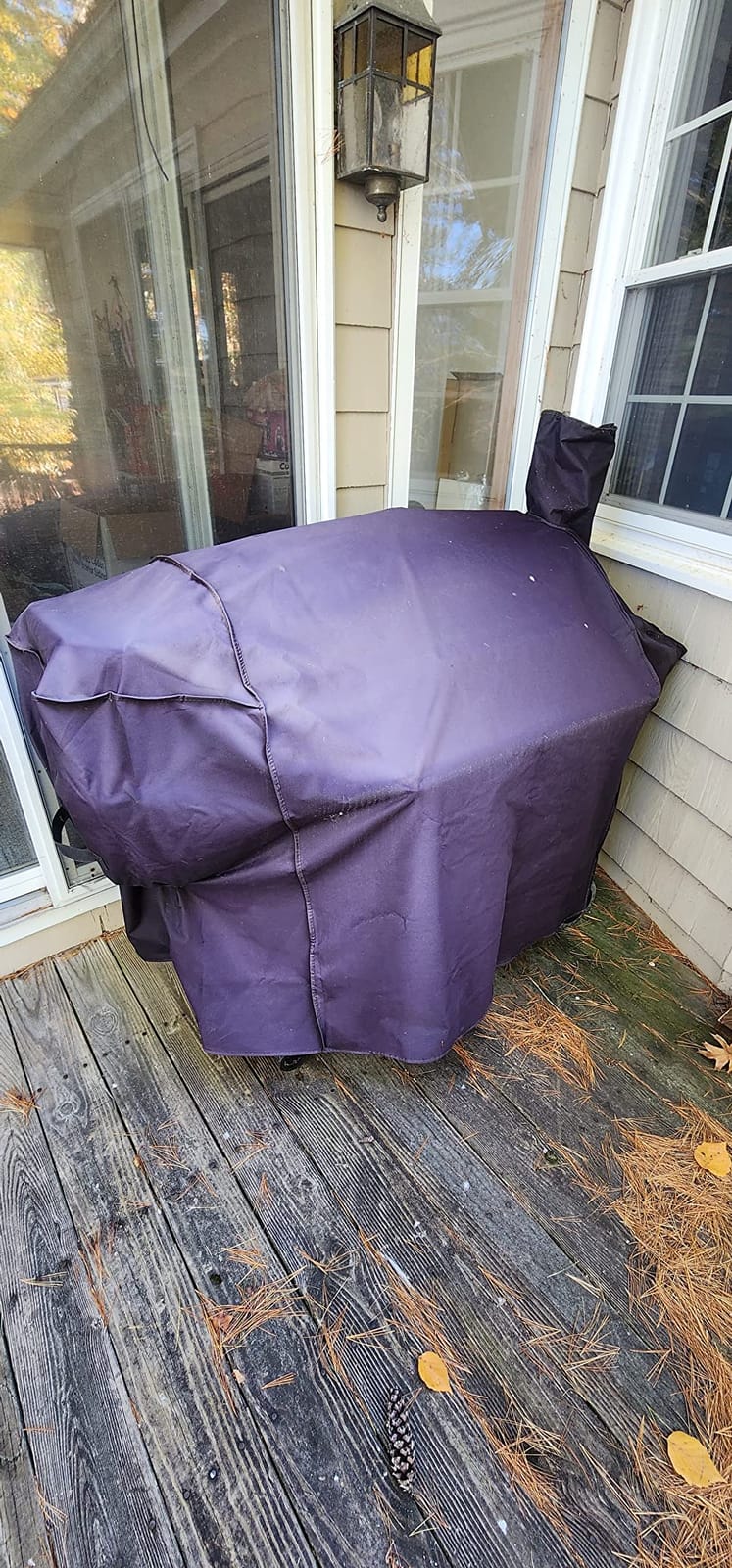 Heavy Duty 600D Polyester Cover Compatible with Pit Boss Competition Series 1600 PB1600CS, Titan Wood Pellet Grill, Pro Series 1600 Elite Grill,Navigator 1600 Wood Pellet Grill Without Smoke Stack customer photo 2