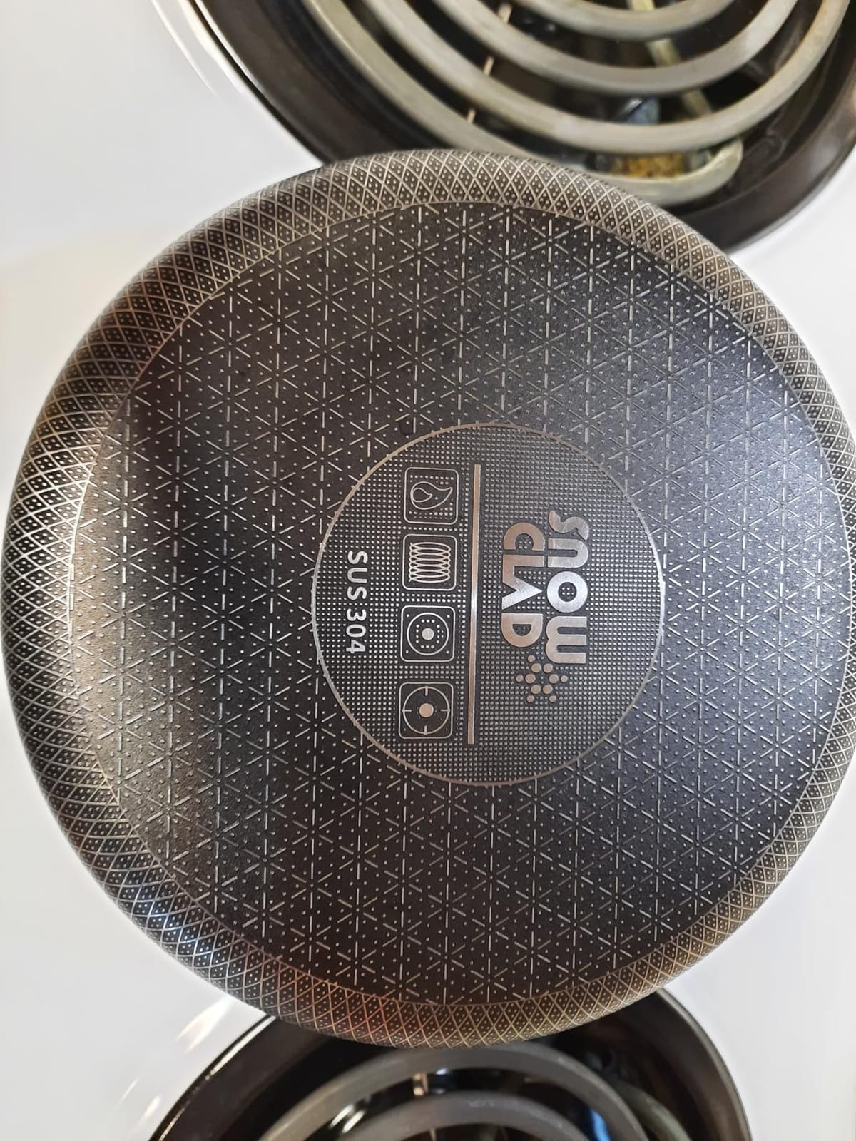 Sauce pan with lid,1.5 Quart & 2.5 Quart & 3.5 Quart Hybrid Nonstick Sauce pans set, Stainless Steel Butter Warmer cookware,non stick Pots PFOA Free, Ceramic and Gas Cooktops customer photo 2