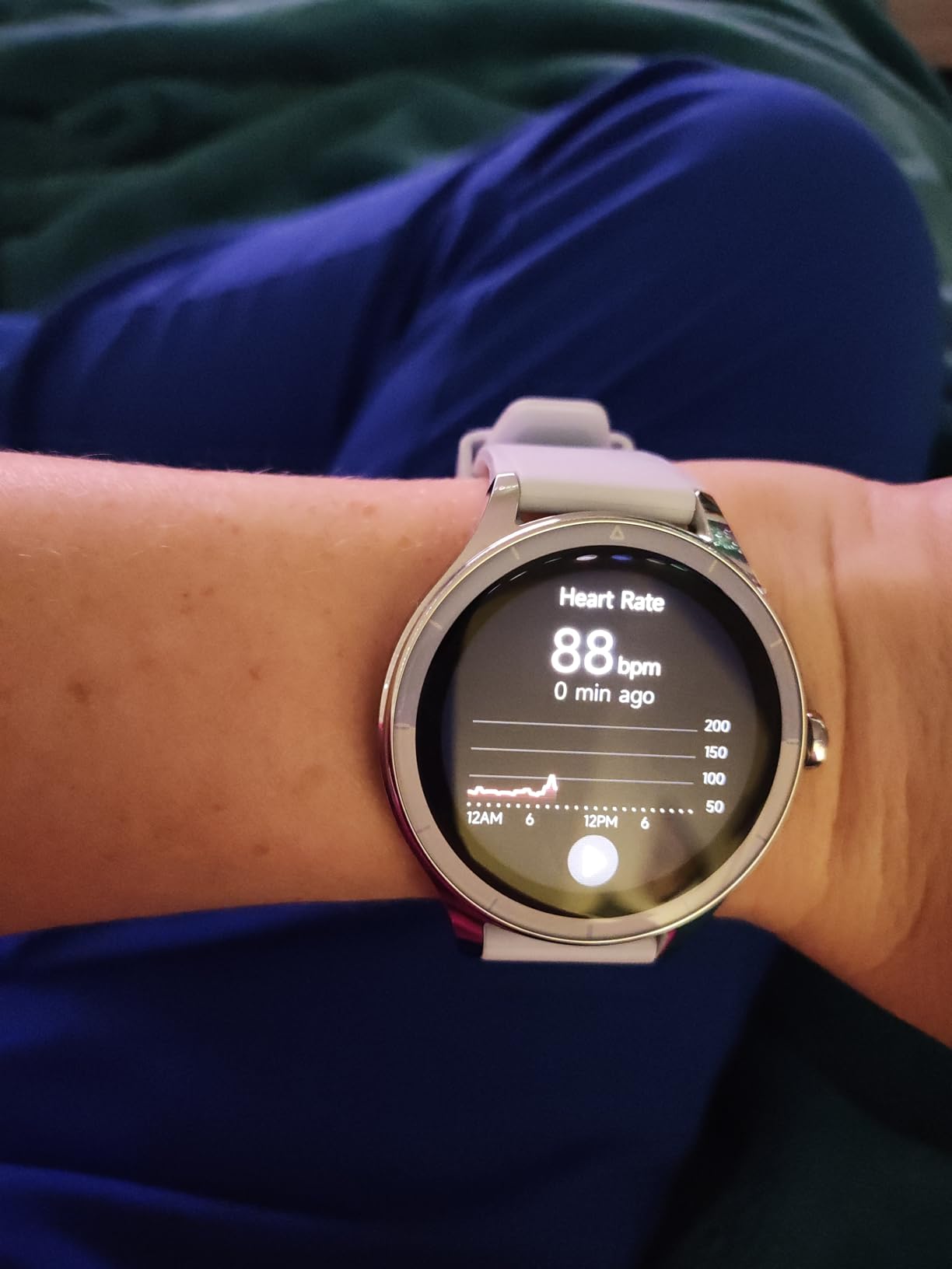 Smart Watch for Women, Ladies & Men, 1.27'' Fitness Watch [41mm case] with Call Receive/Dial, Heart Rate/Stress/Sleep Monitor, AI Voice, IP68 Waterproof Smartwatch with Calendar, Calculator, Games customer photo 1