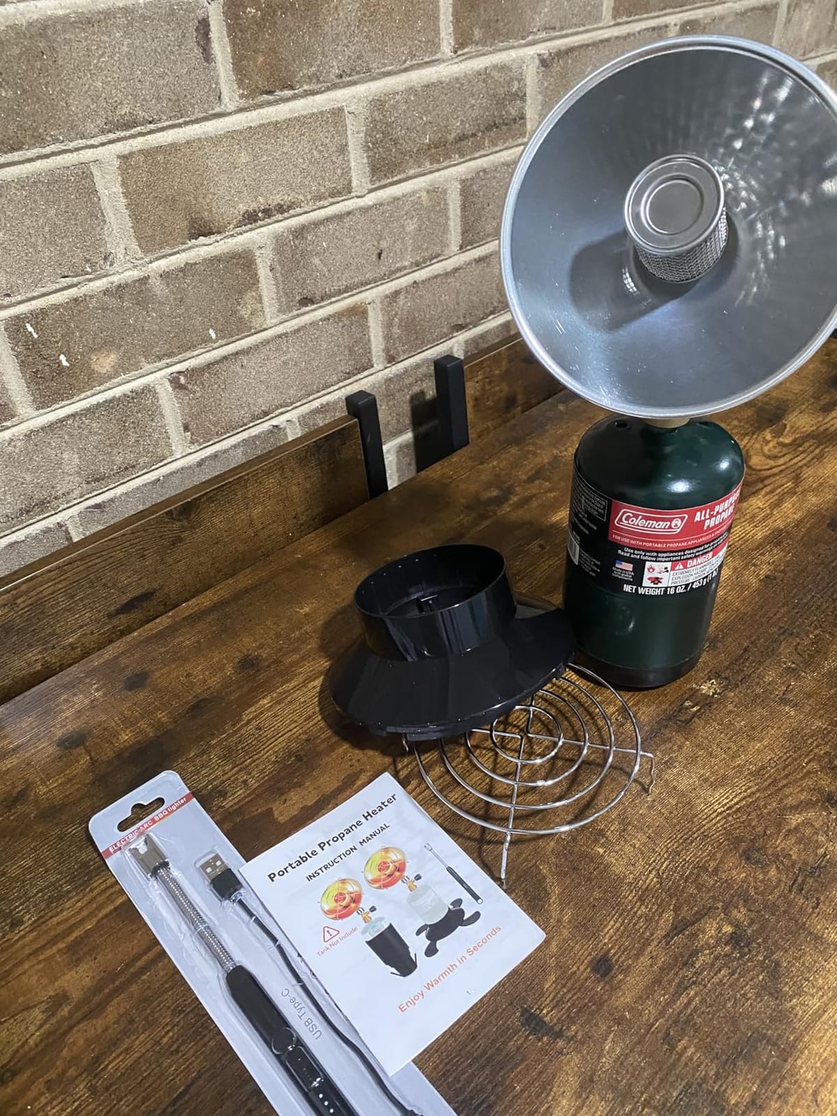 Portable Propane Heater for Camping Outdoor, Space Patio Tent Heater customer photo 1
