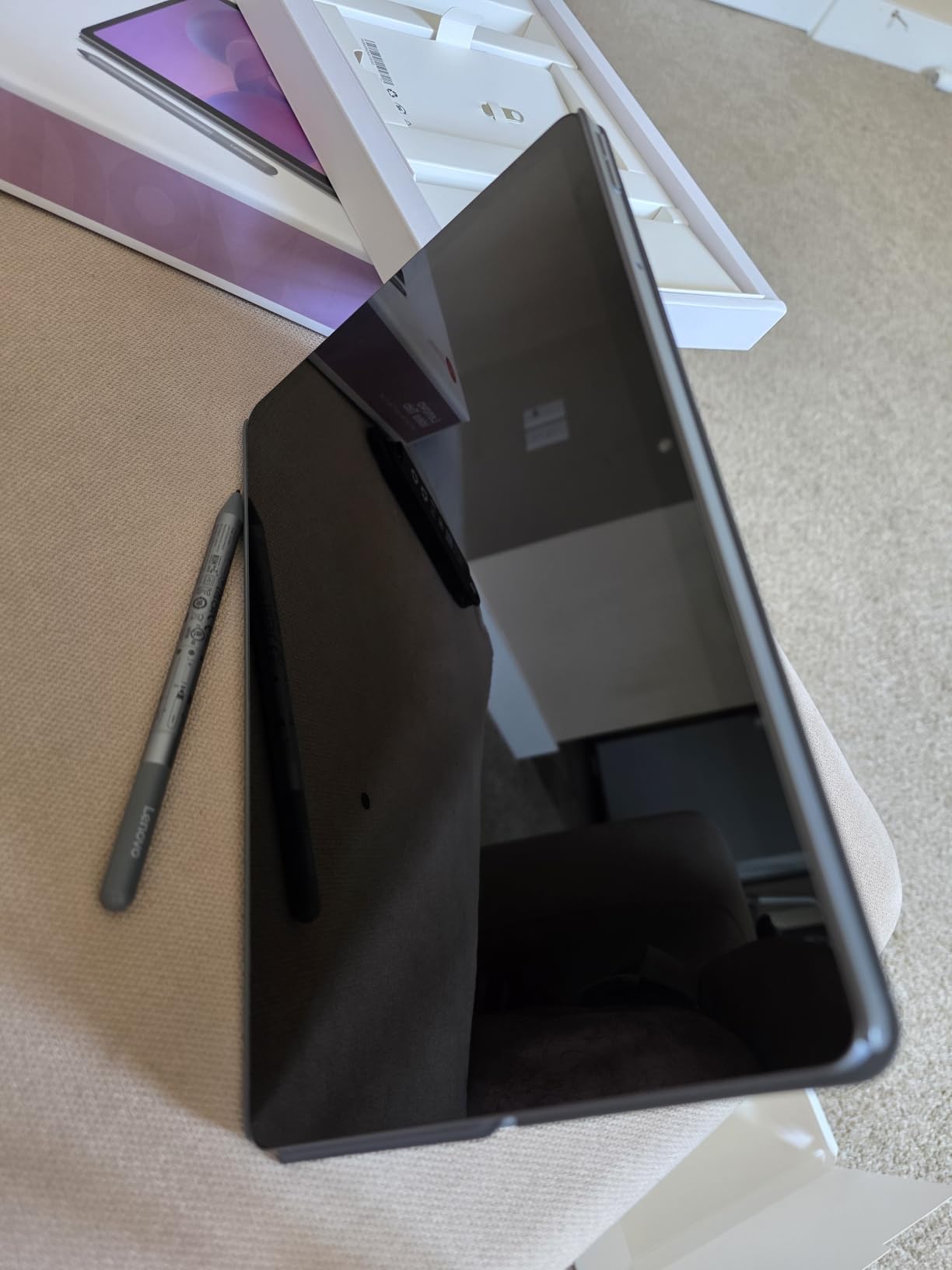 Lenovo Idea Tab - College Tablet - 11″ 2.5K IPS Touchscreen Display - 90Hz - MediaTek Dimensity 6300-4 GB Memory - 128 GB Storage - Integrated Arm Mali-G57 MC2 - Tab Pen and Folio Case customer photo 2