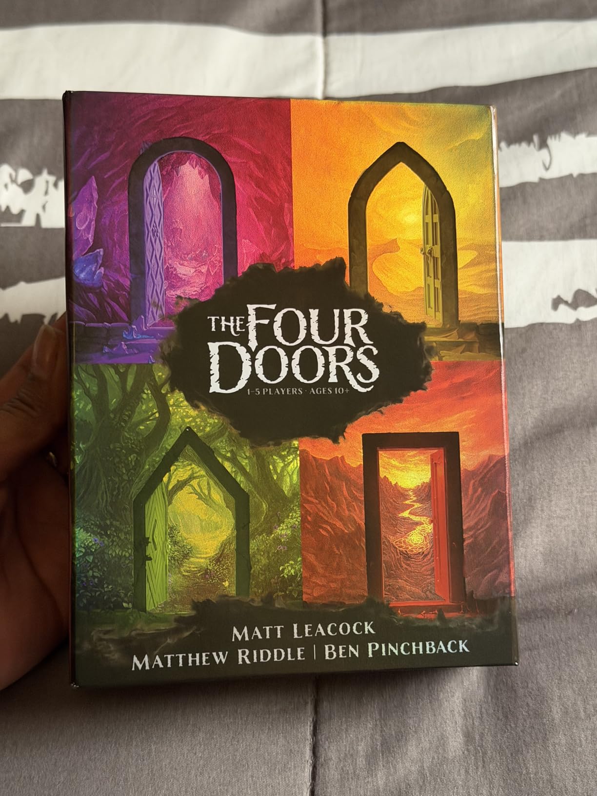 Happy Camper - The Four Doors | Cooperative Game by Pandemic and Forbidden Island Creator | Perfect for Solo Play, Two Players, and Small Groups | Portable Adventure Game customer photo 2
