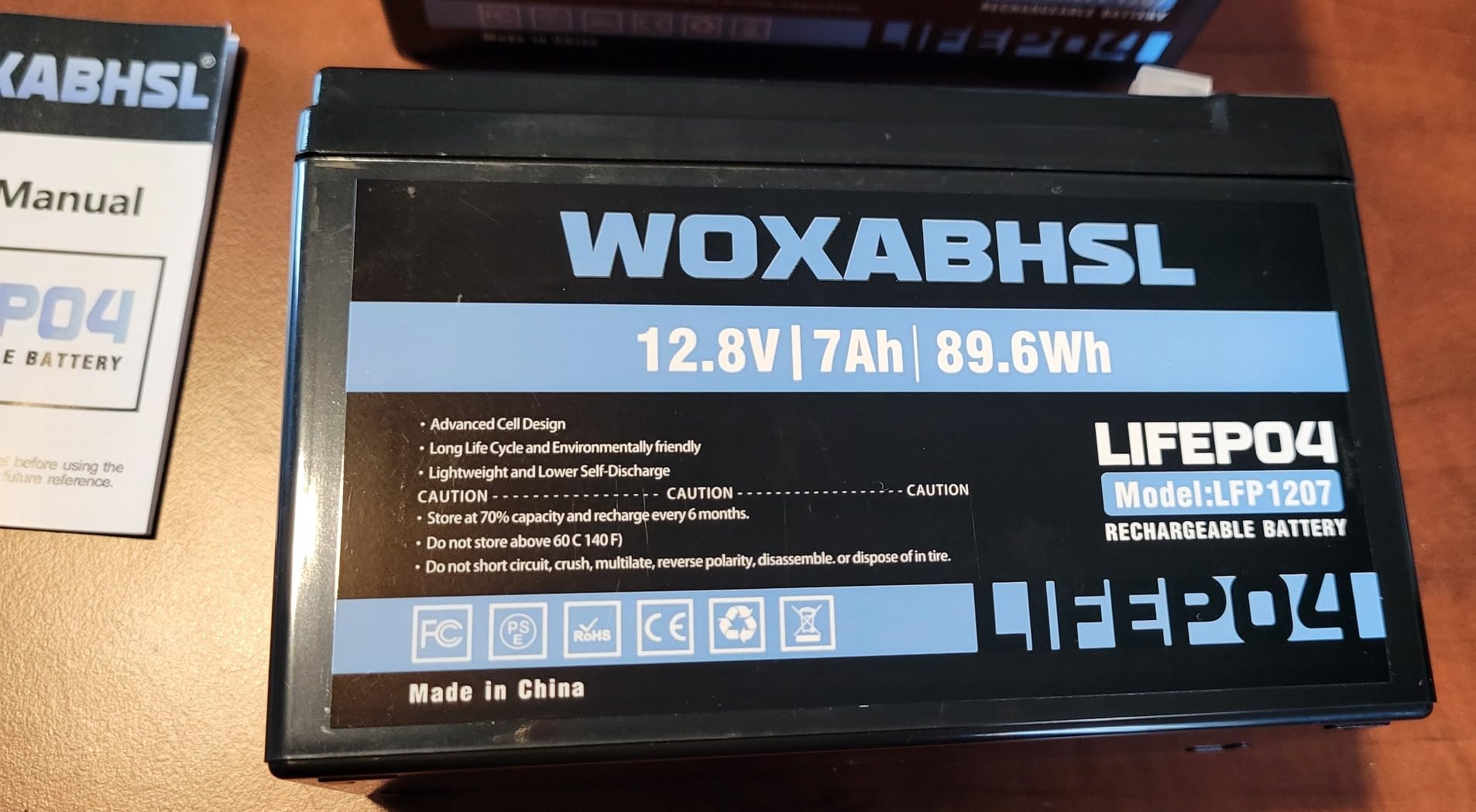 12V 200Ah LiFePO4 Lithium Battery, Built-in 200A BMS, 15000+ Deep Cycles, Max 2560W Power Output, FCC UL Certificates, Perfect for RV, Solar, Marine, Off-Grid, etc. (2PCS) customer photo 2