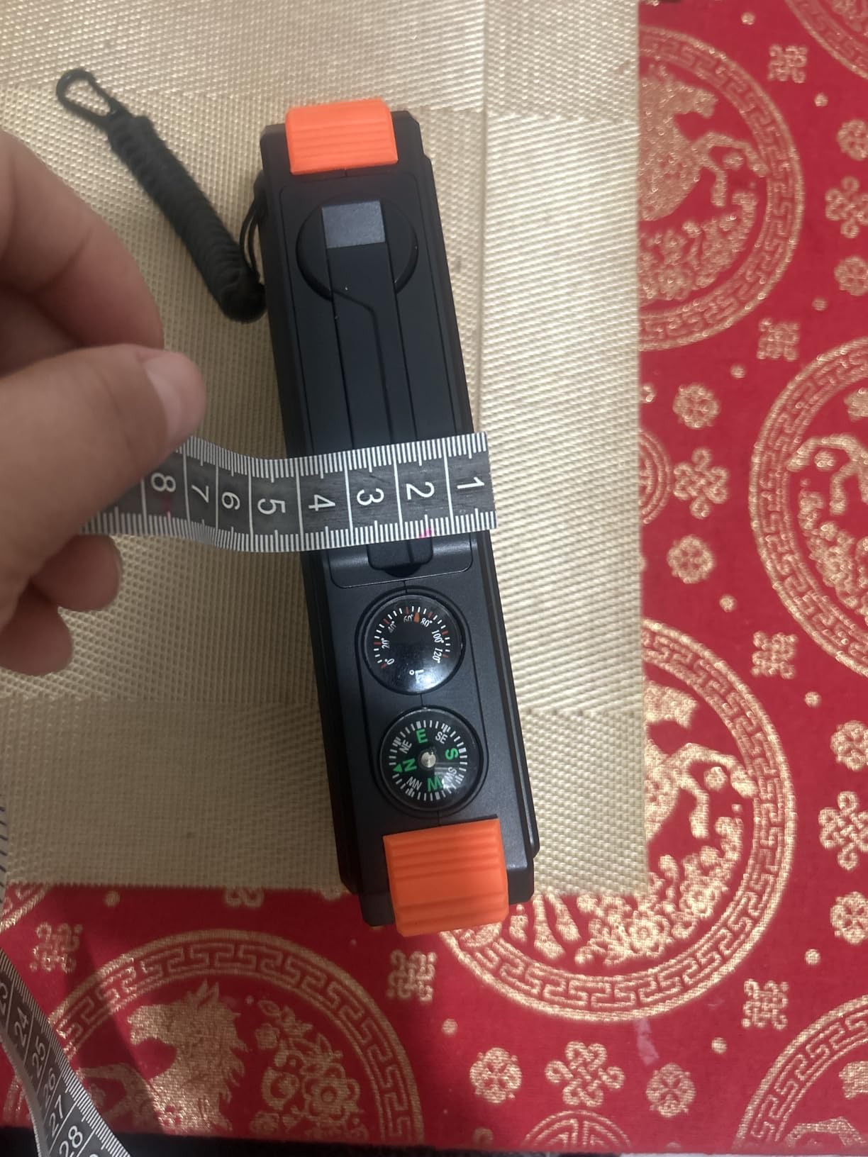 BLAVOR Solar Power Bank with Hand Crank and Built-in 4 Cables 20000mAh customer photo 2