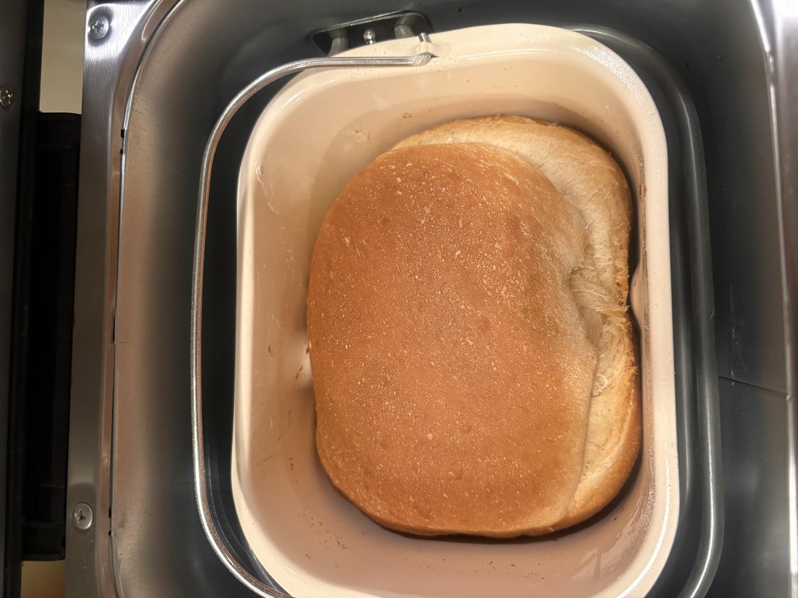 KBS 20-IN-1 Bread Maker with Custom Program, 650W Bread Machine with Nonstick Ceramic Pan & Stainless Steel Paddle, 2.2LB Bread Maker Machine, Polish Bread, Gluten-Free, Touch Panel,15H Timer,3 Colors customer photo 1