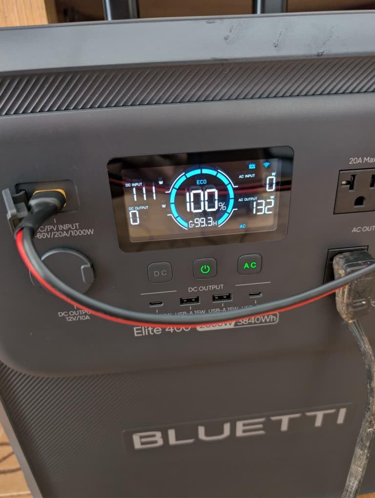 BLUETTI Elite 400 Portable Power Station 3840Wh LiFePO4 Battery 2600W customer photo 2