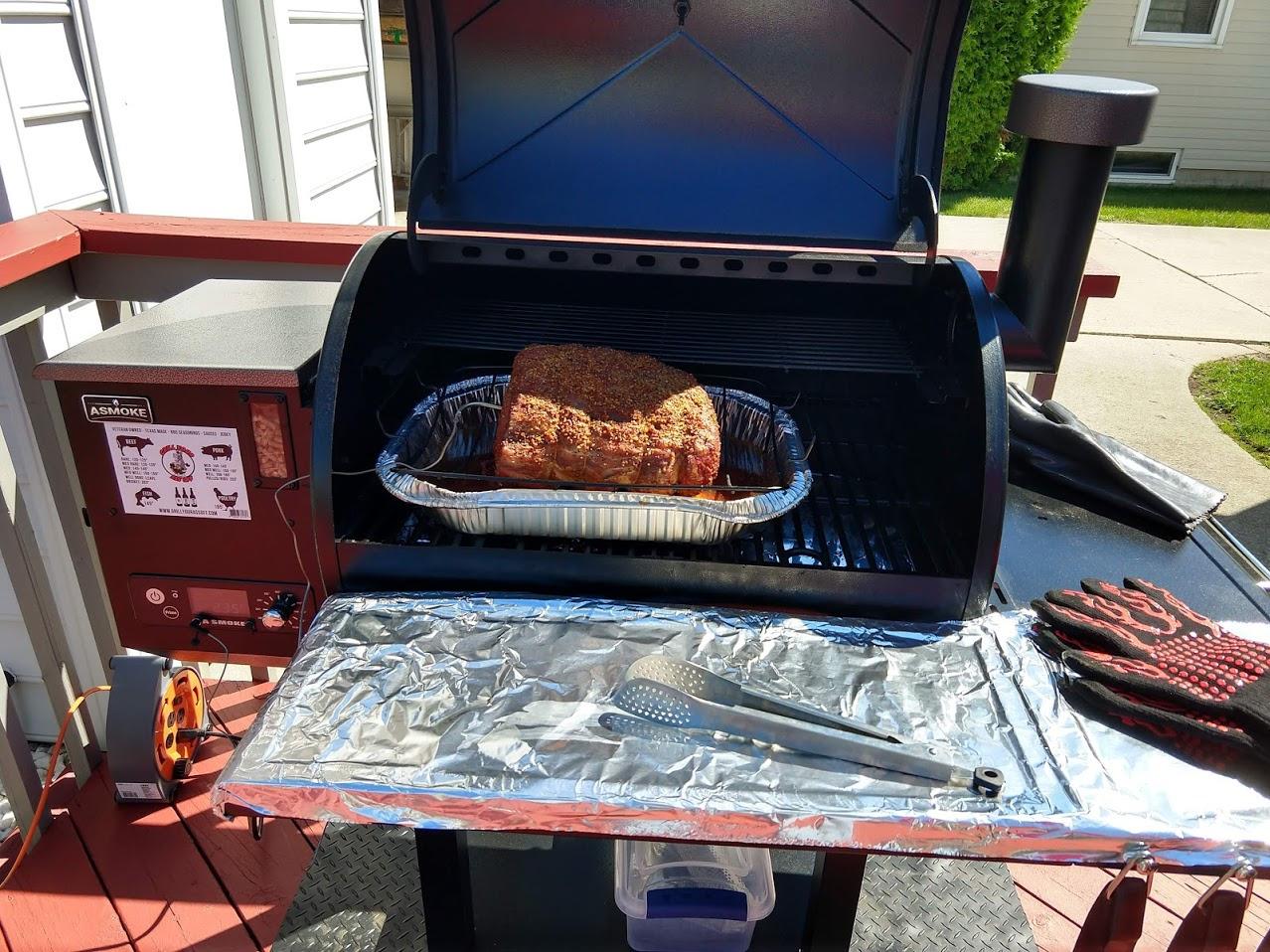 ASMOKE Portable Wood Pellet Grill & Smoker Guga’s Pick, Smart Wi-Fi Control customer photo 1