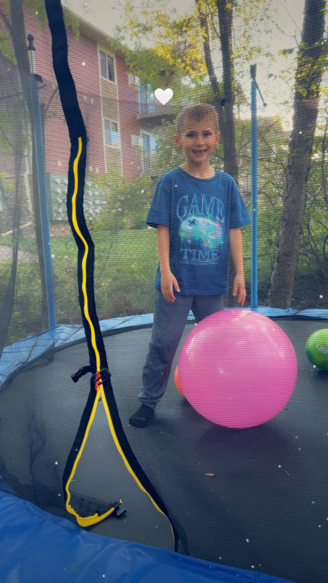 Trampoline with Net Trampoline Outdoor for Kids 10-14FT customer photo 1