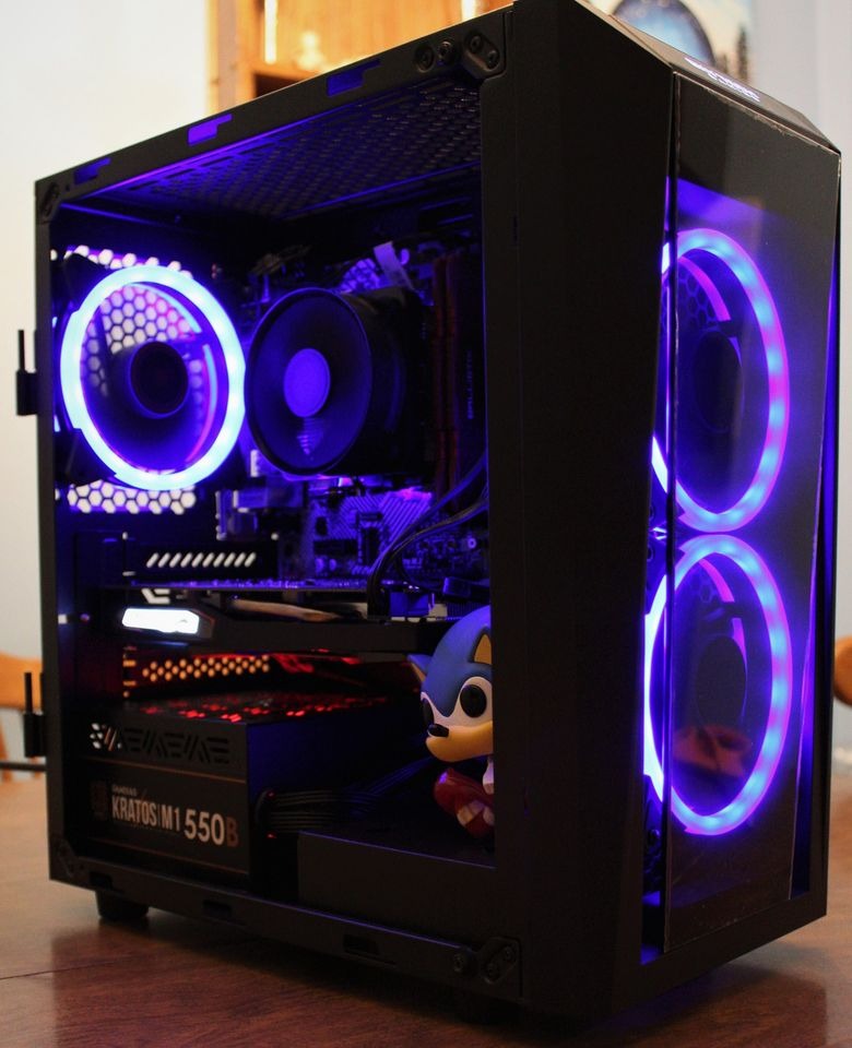 Skytech Gaming PC Desktop, Ryzen 7 9850X3D, RX 9070 XT, 32GB RAM, 2TB SSD customer photo 1