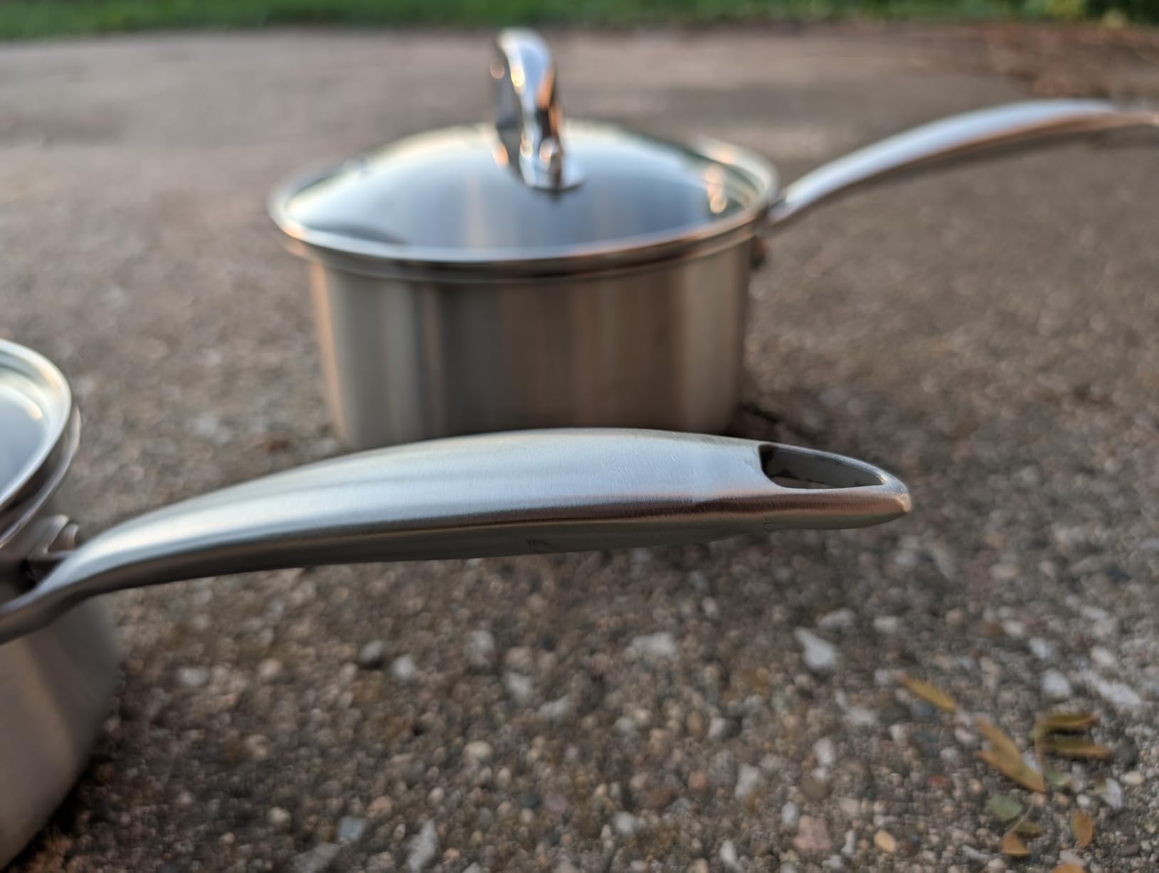 Tri-Ply Stainless Steel Pot 1.5Qt & 2.5Qt with Lids customer photo 1