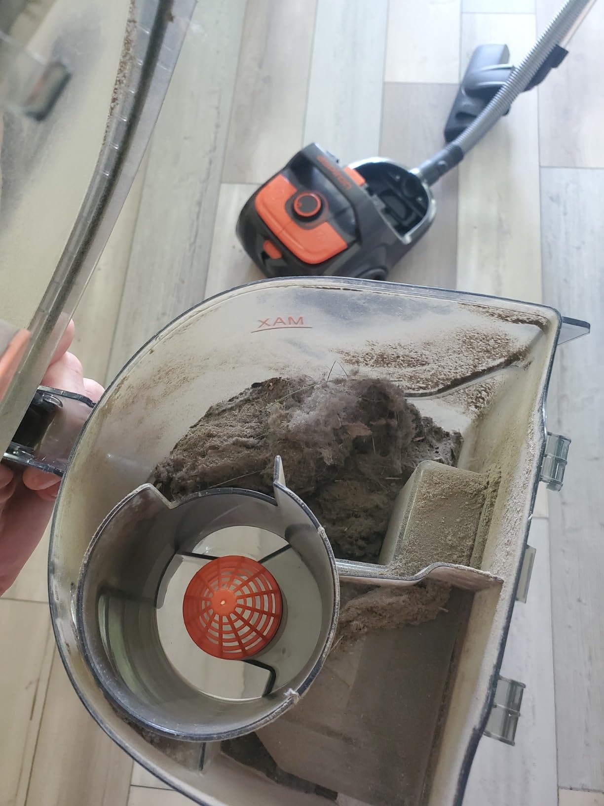 Aspiron 1600W Canister Vacuum Cleaner, 40Kpa Bagless Vacuum Cleaners customer photo 1