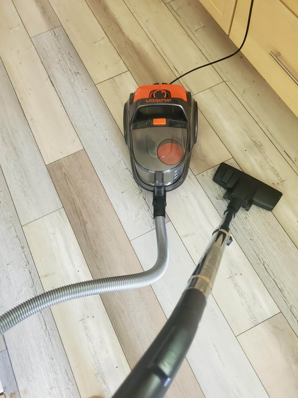 Aspiron 1600W Canister Vacuum Cleaner, 40Kpa Bagless Vacuum Cleaners customer photo 2