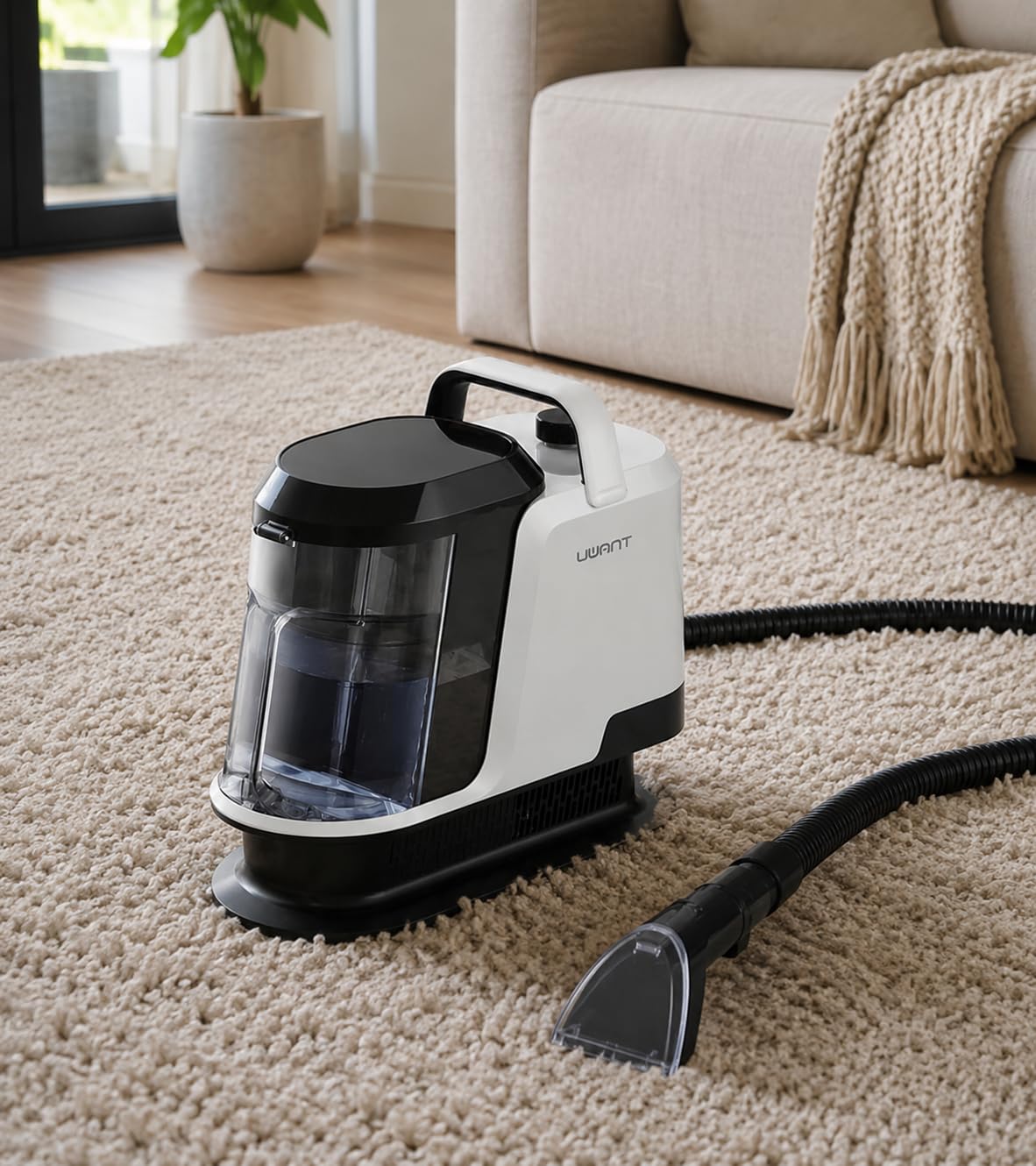 Uwant 18Kpa Upholstery Cleaner Machine with Pet Pro Cleaner&Tools Set of 1 customer photo 2