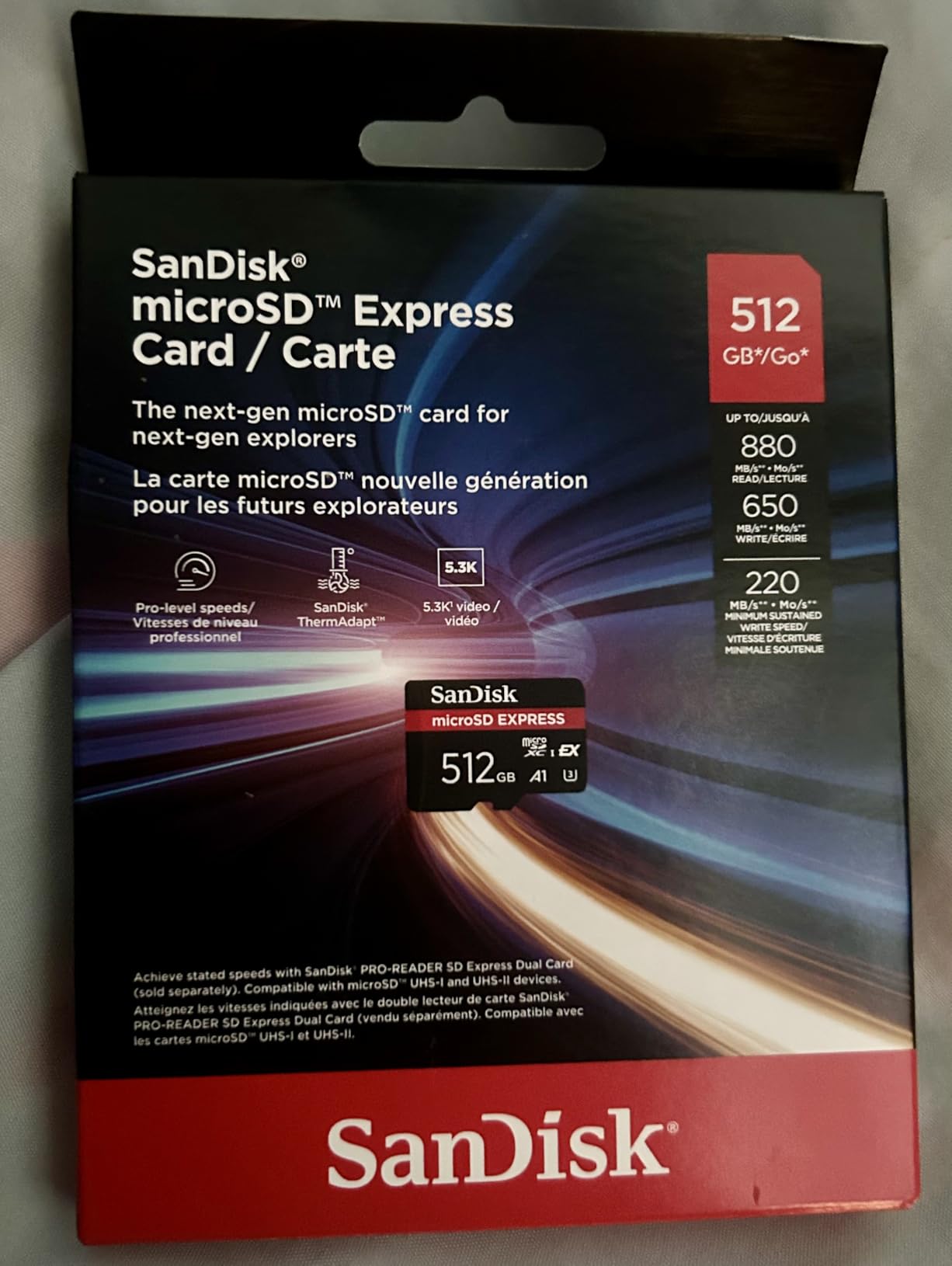 SANDISK 1TB microSD Express Card customer photo 1