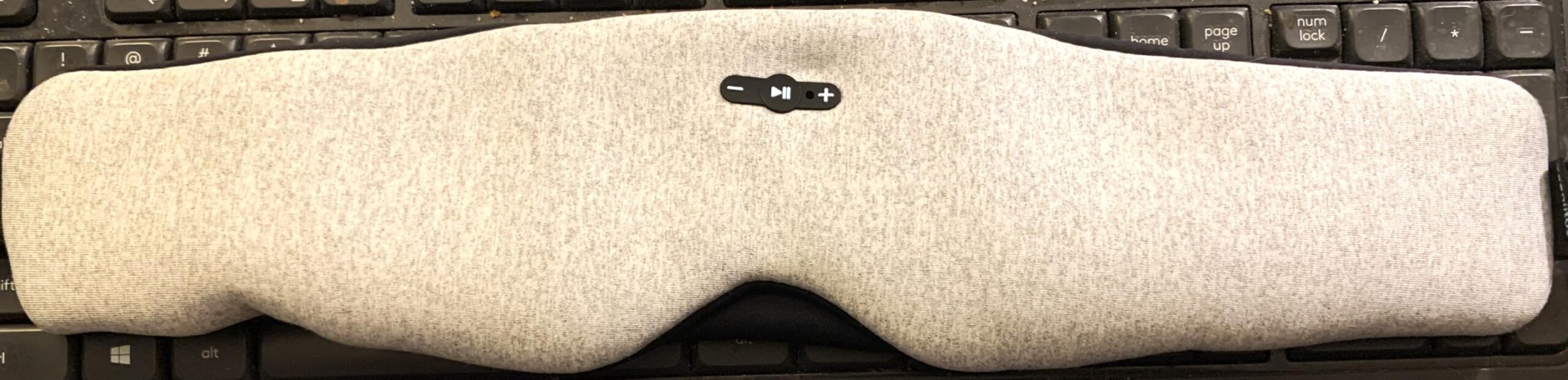 Sleep Headphones Bluetooth 6.0 Sleep Mask for Side Sleepers, 20H Playtime customer photo 1