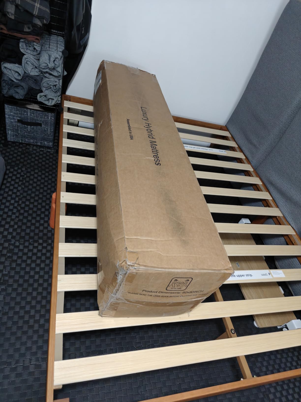 BedStory Firm King Mattress 14 Inch, Hybrid Mattress Orthopedic Support customer photo 1