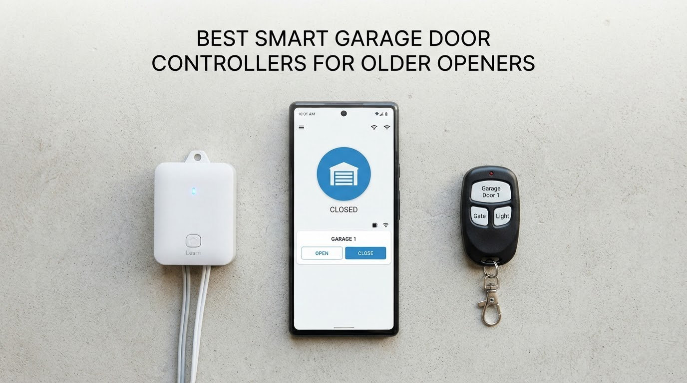 best smart garage door controllers for older openers