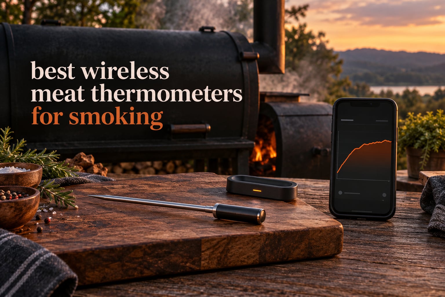 best wireless meat thermometers for smoking