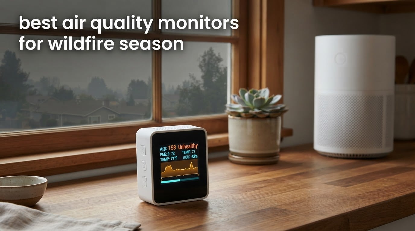 best air quality monitors for wildfire season
