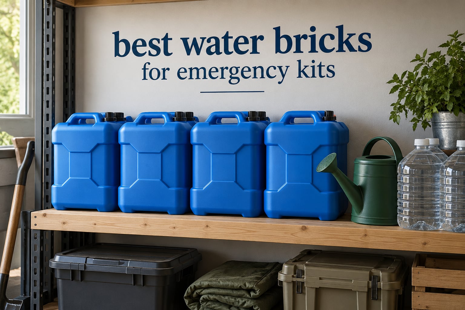 best water bricks for emergency kits
