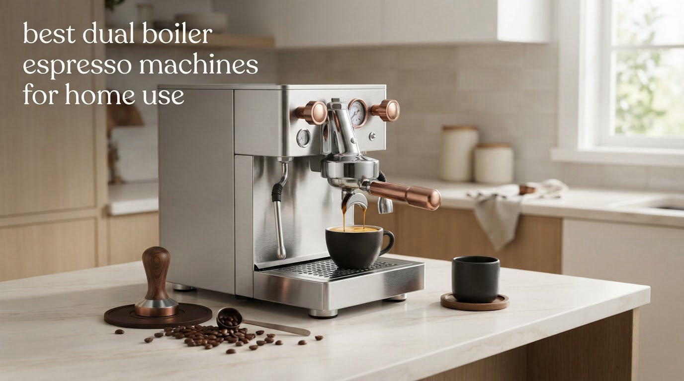 best dual boiler espresso machines for home use