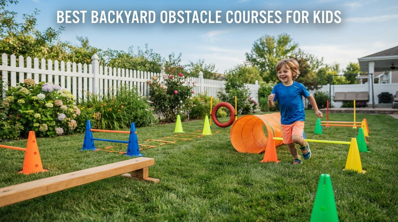 best backyard obstacle courses for kids